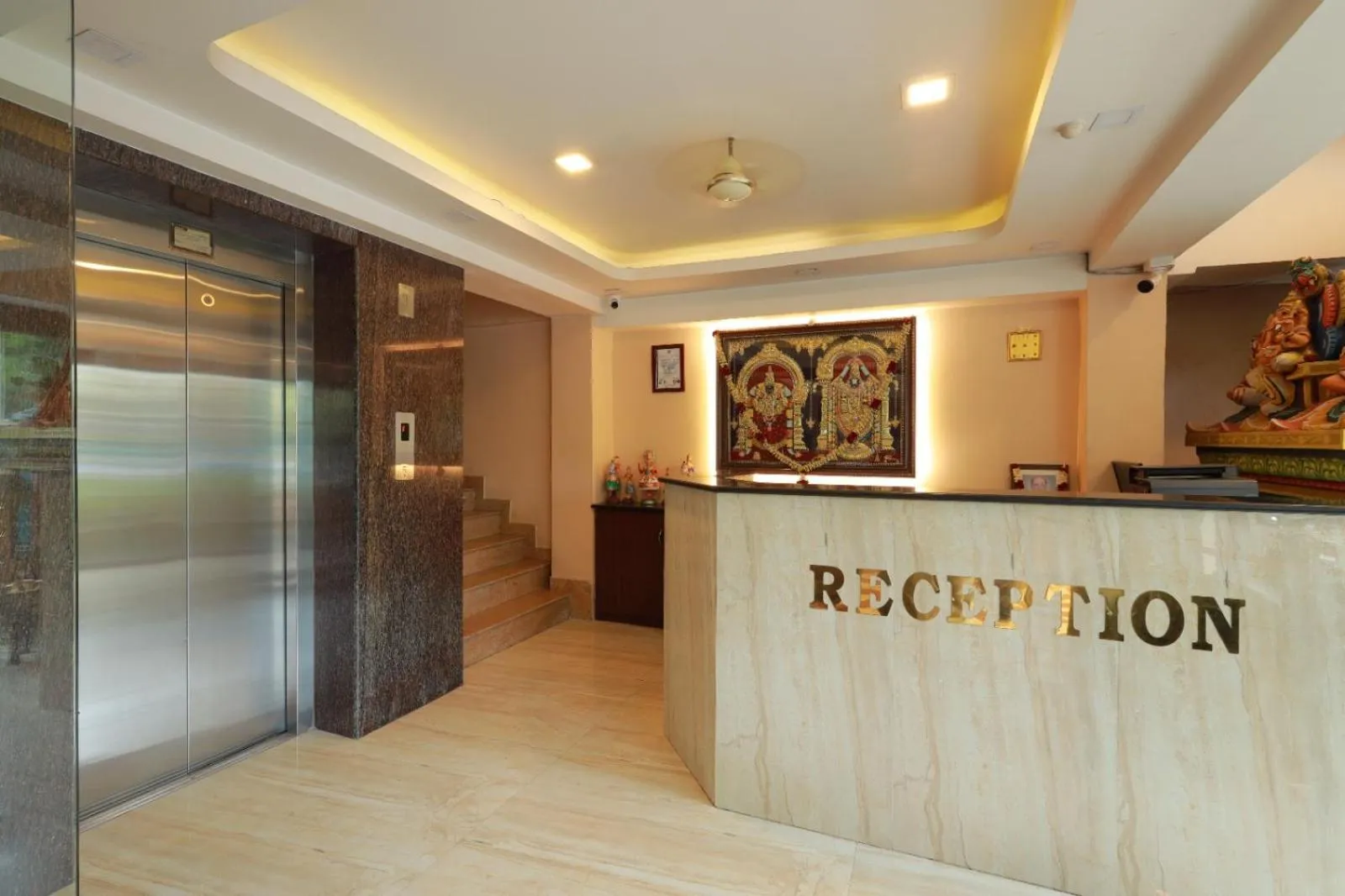 Lobby or reception in Hotel Nakshatra Inn VL Tuticorin