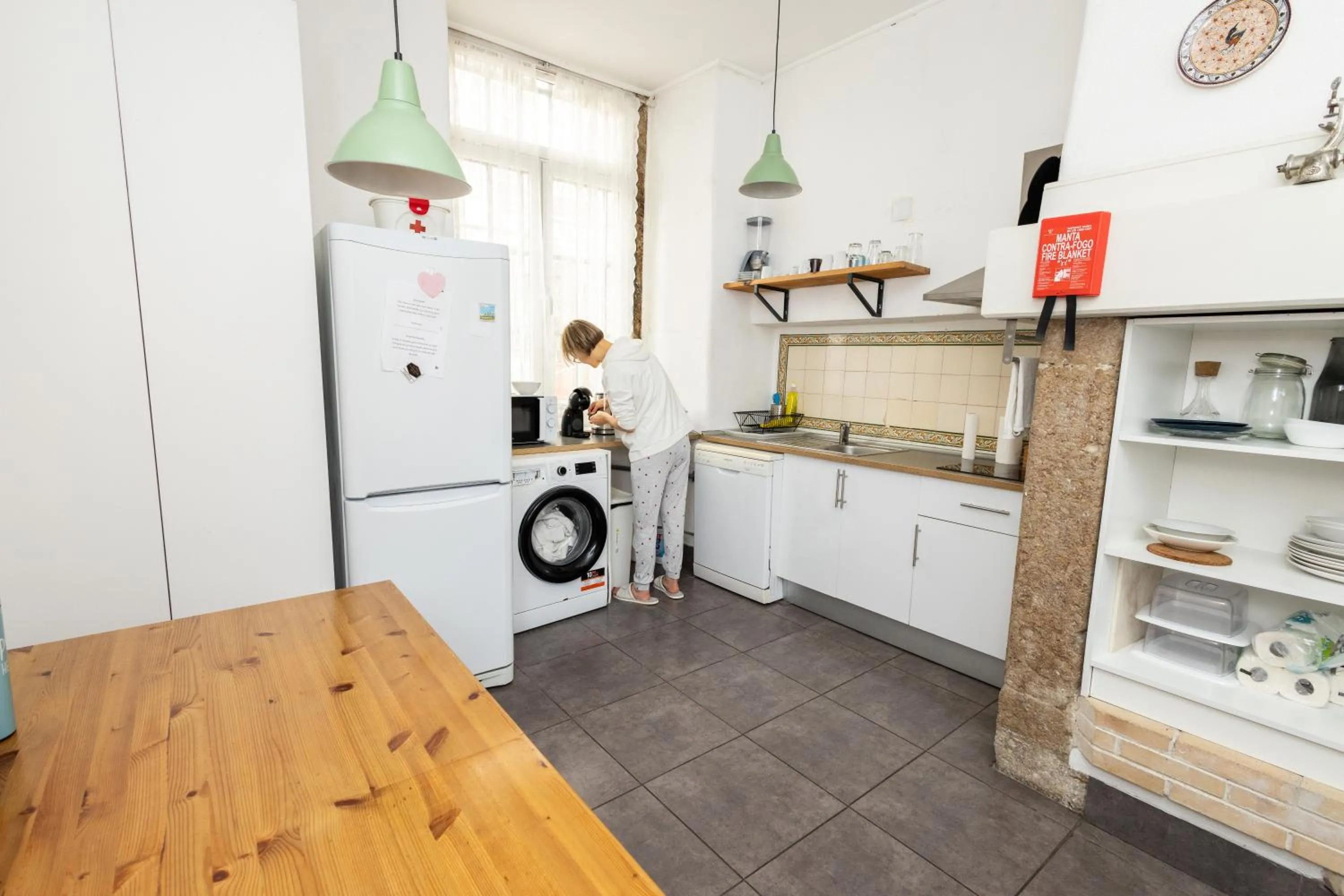 Kitchen or kitchenette in Boho Guesthouse - Rooms & Apartments