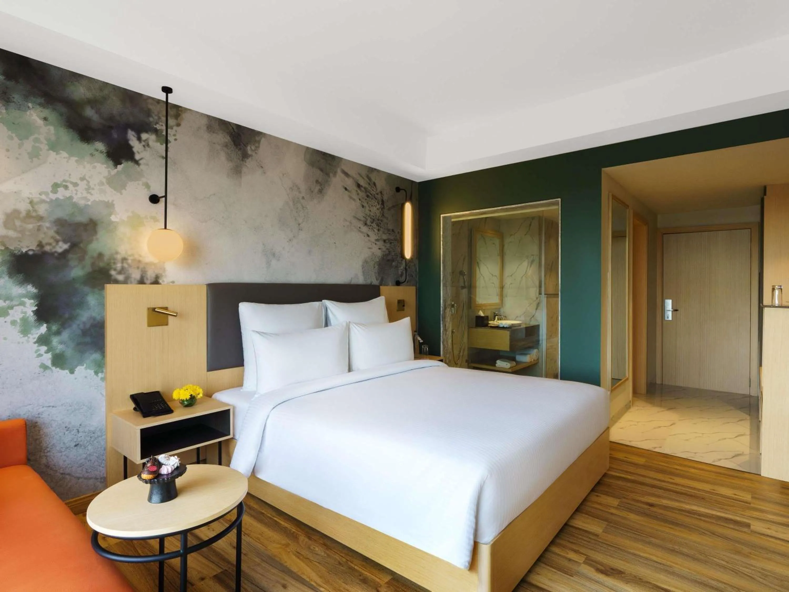 Bedroom, Bed in Novotel Jaipur Convention Centre