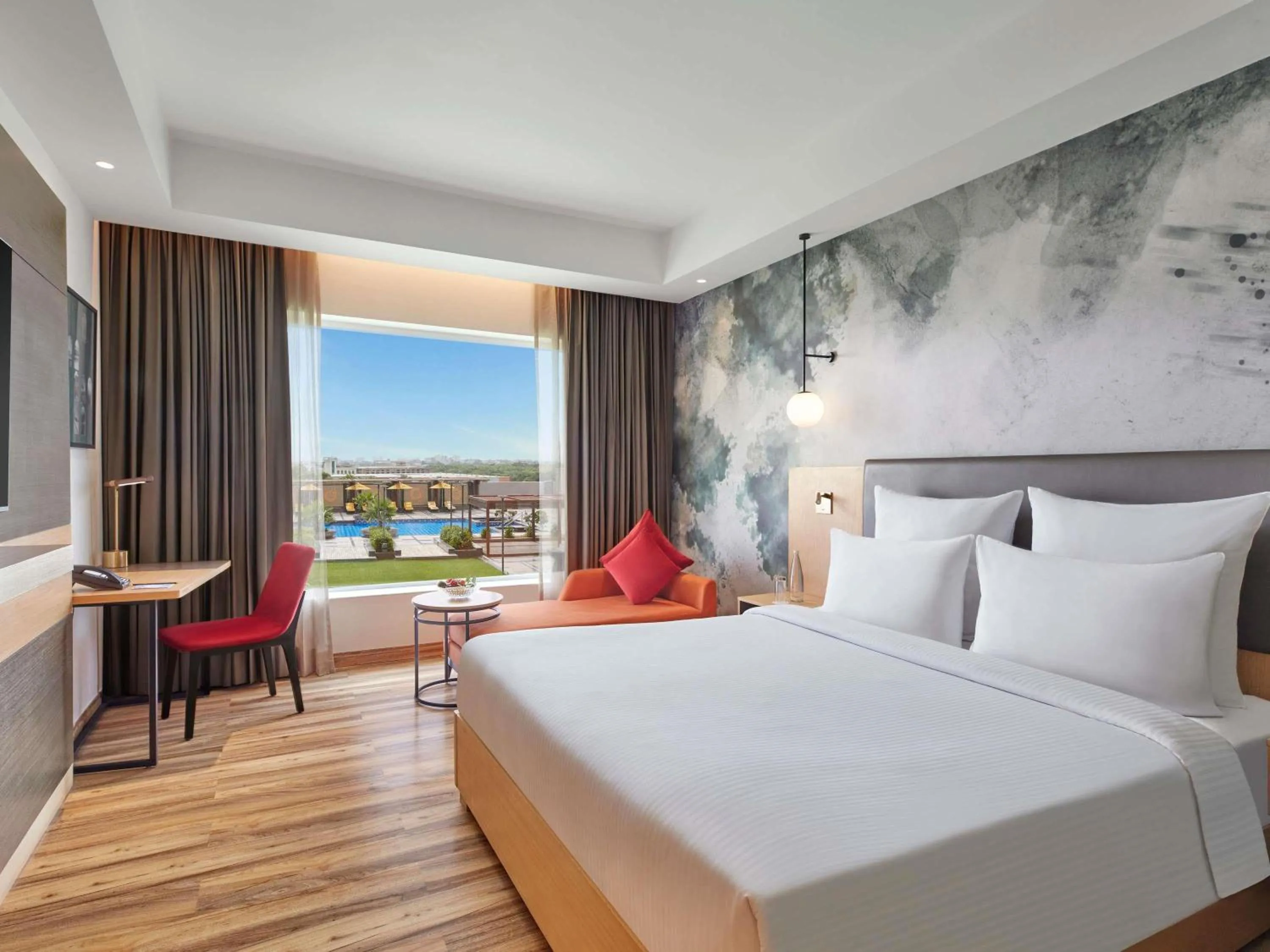 Bedroom, Bed in Novotel Jaipur Convention Centre