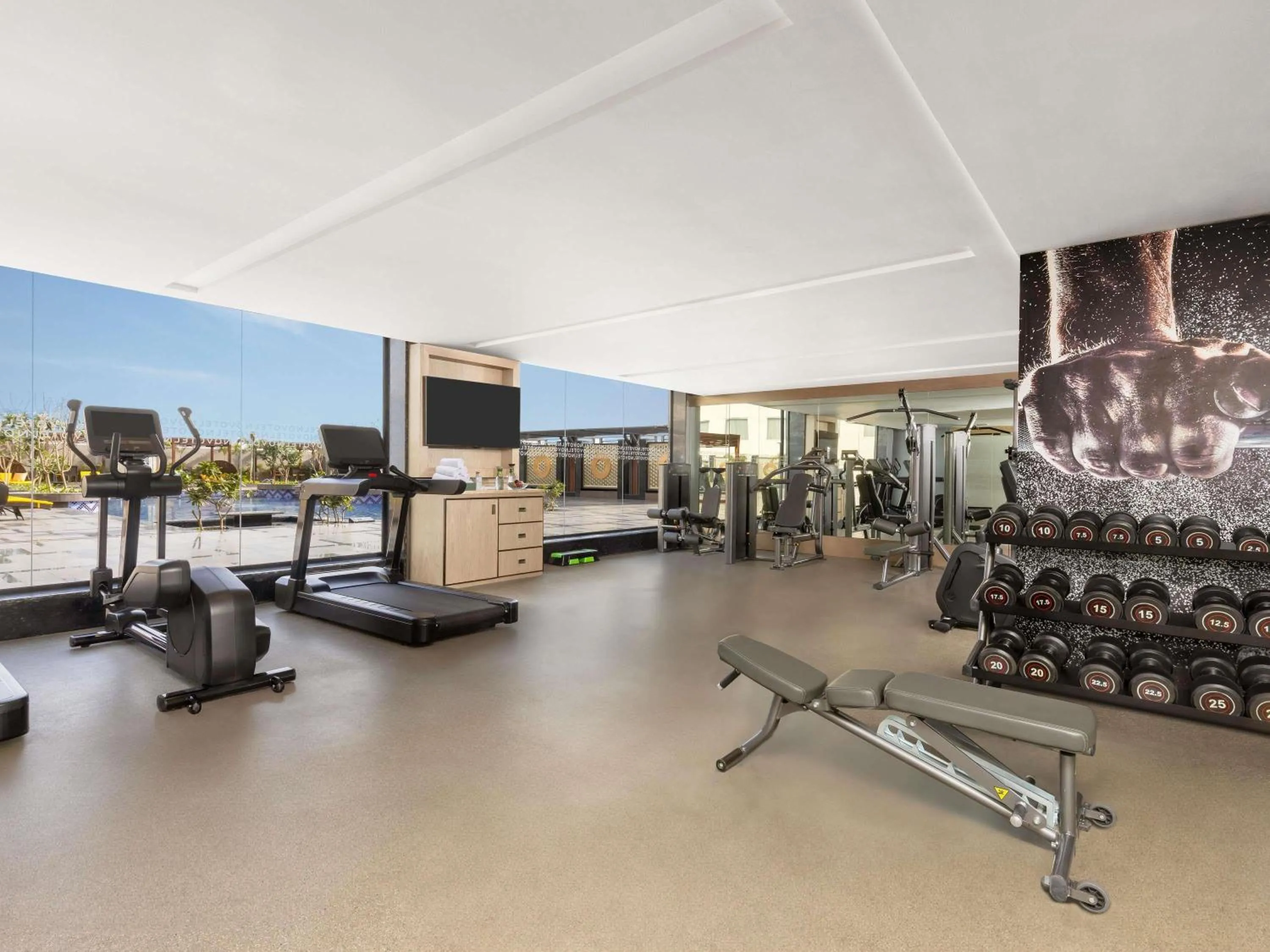 Fitness centre/facilities in Novotel Jaipur Convention Centre