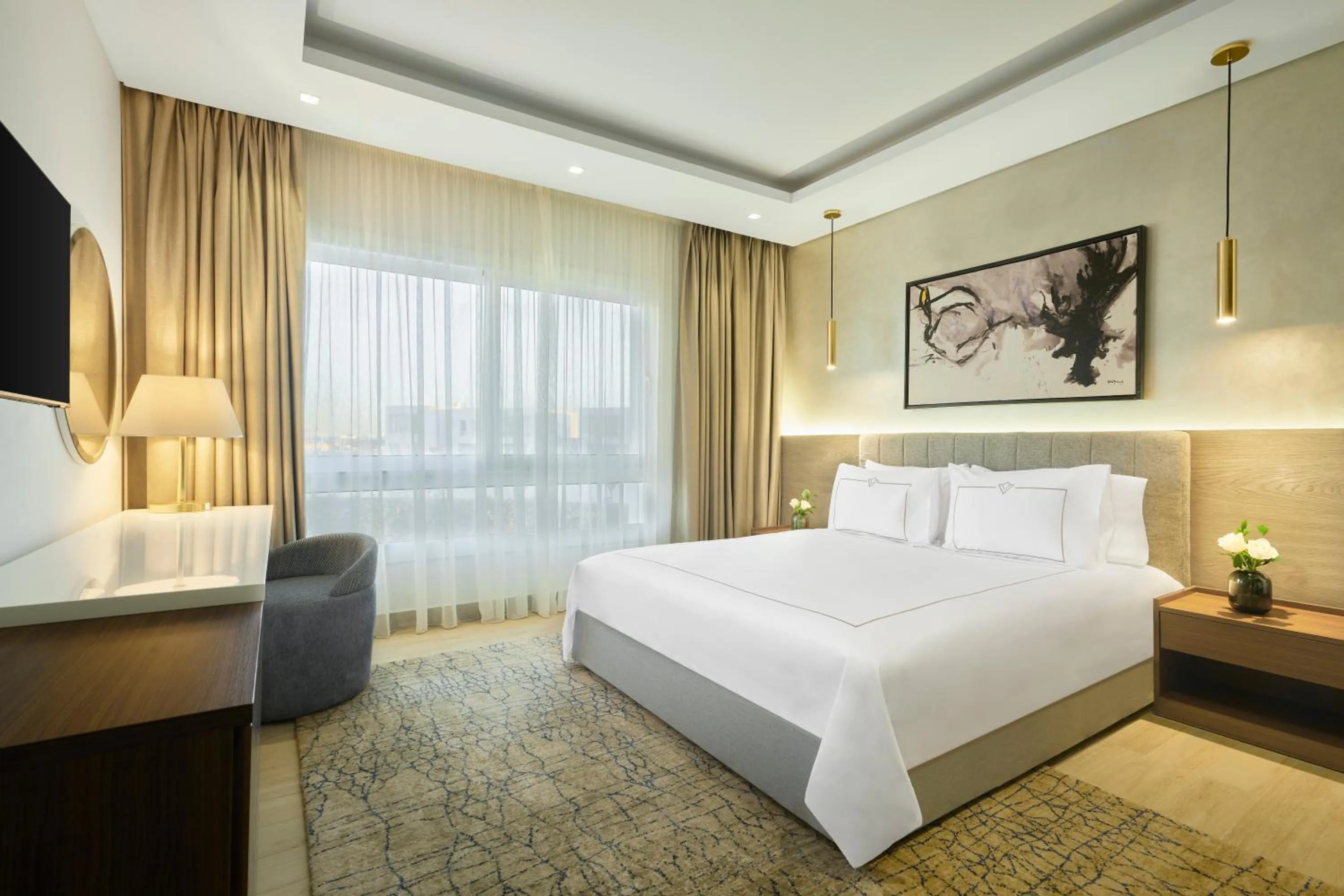 TV and multimedia, Bed in Pickalbatros Golf Luxury Suites - All Inclusive