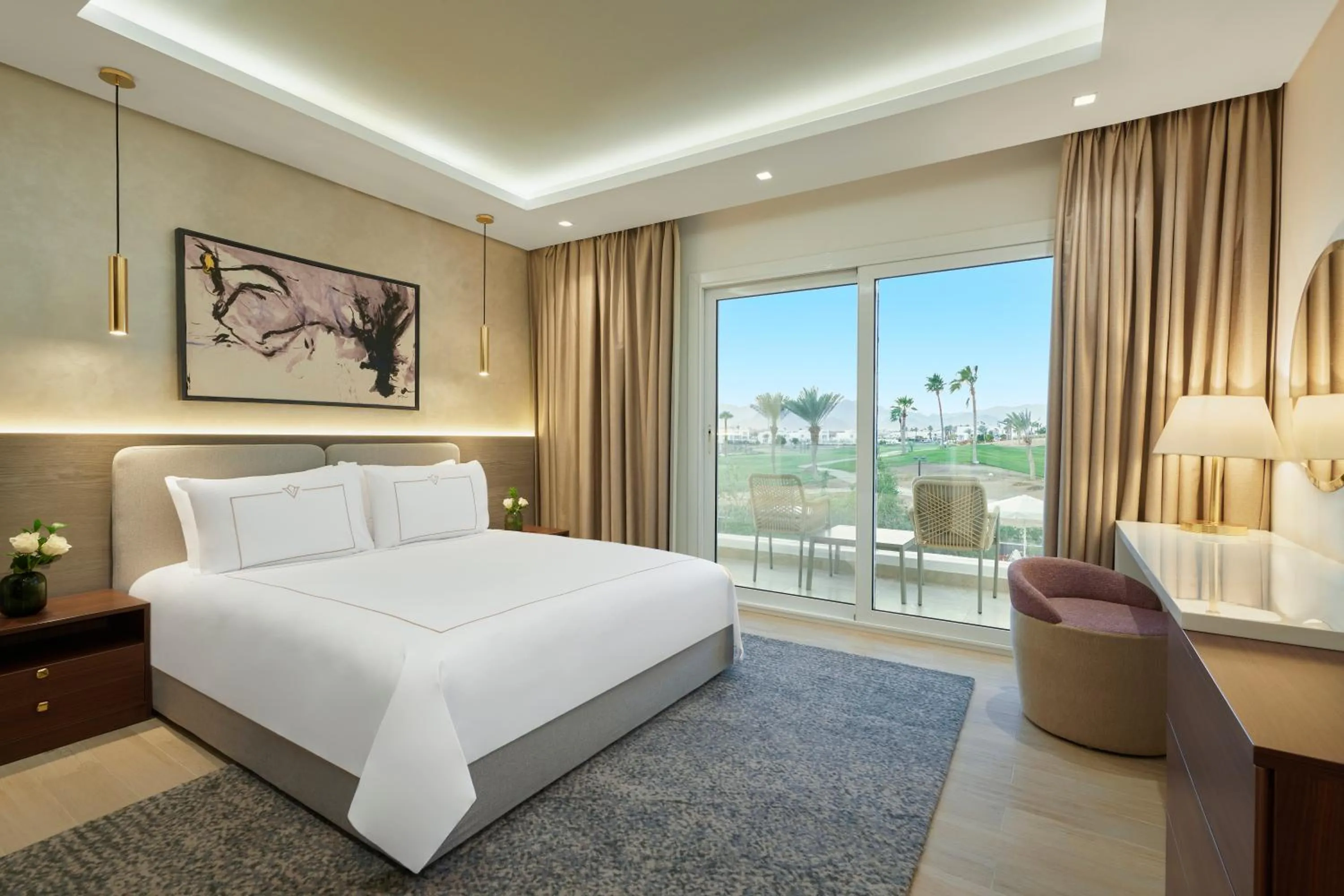 Photo of the whole room, Bed in Pickalbatros Golf Luxury Suites - All Inclusive