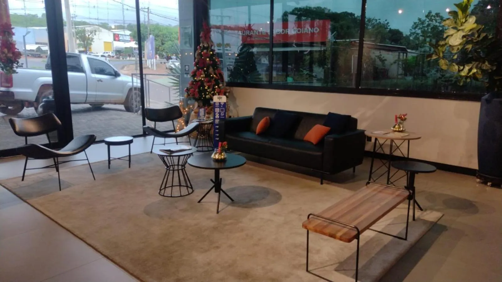 Seating area in ibis Barra do Garças
