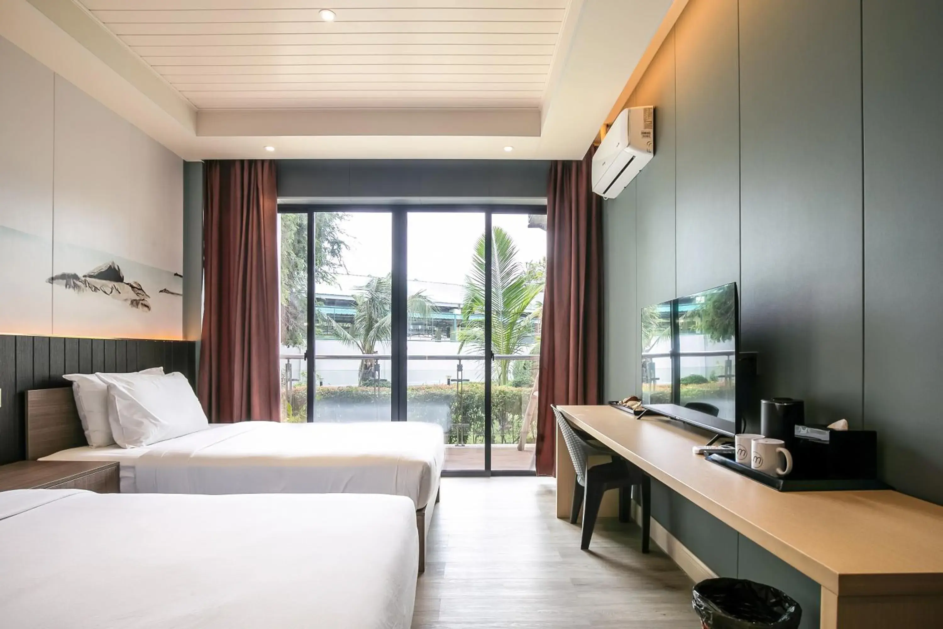 Twin Room with Garden View in W Golf Resort Twin Room with Garden View in W Golf Resort