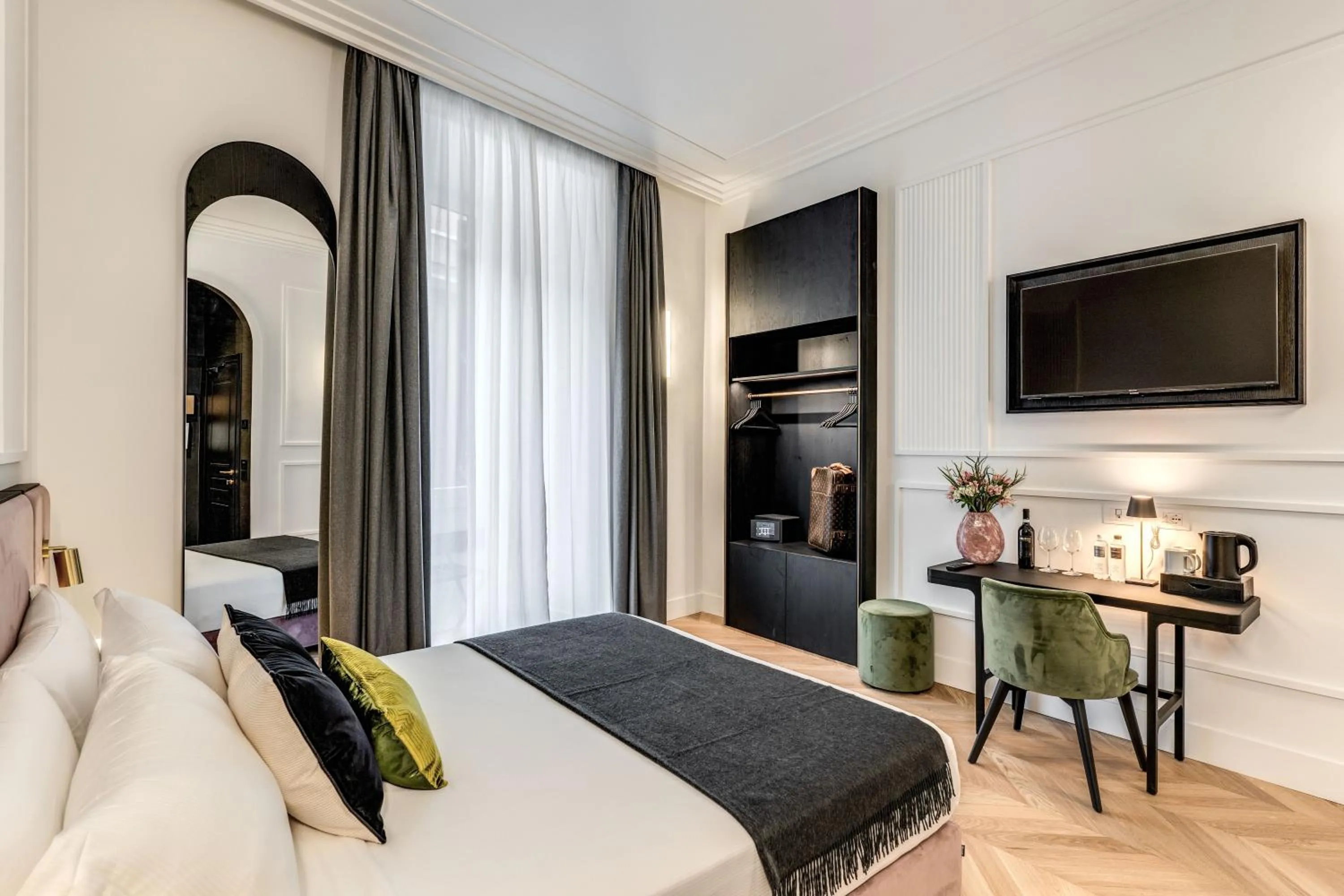 Bed in Residenza Piranesi Boutique Hotel