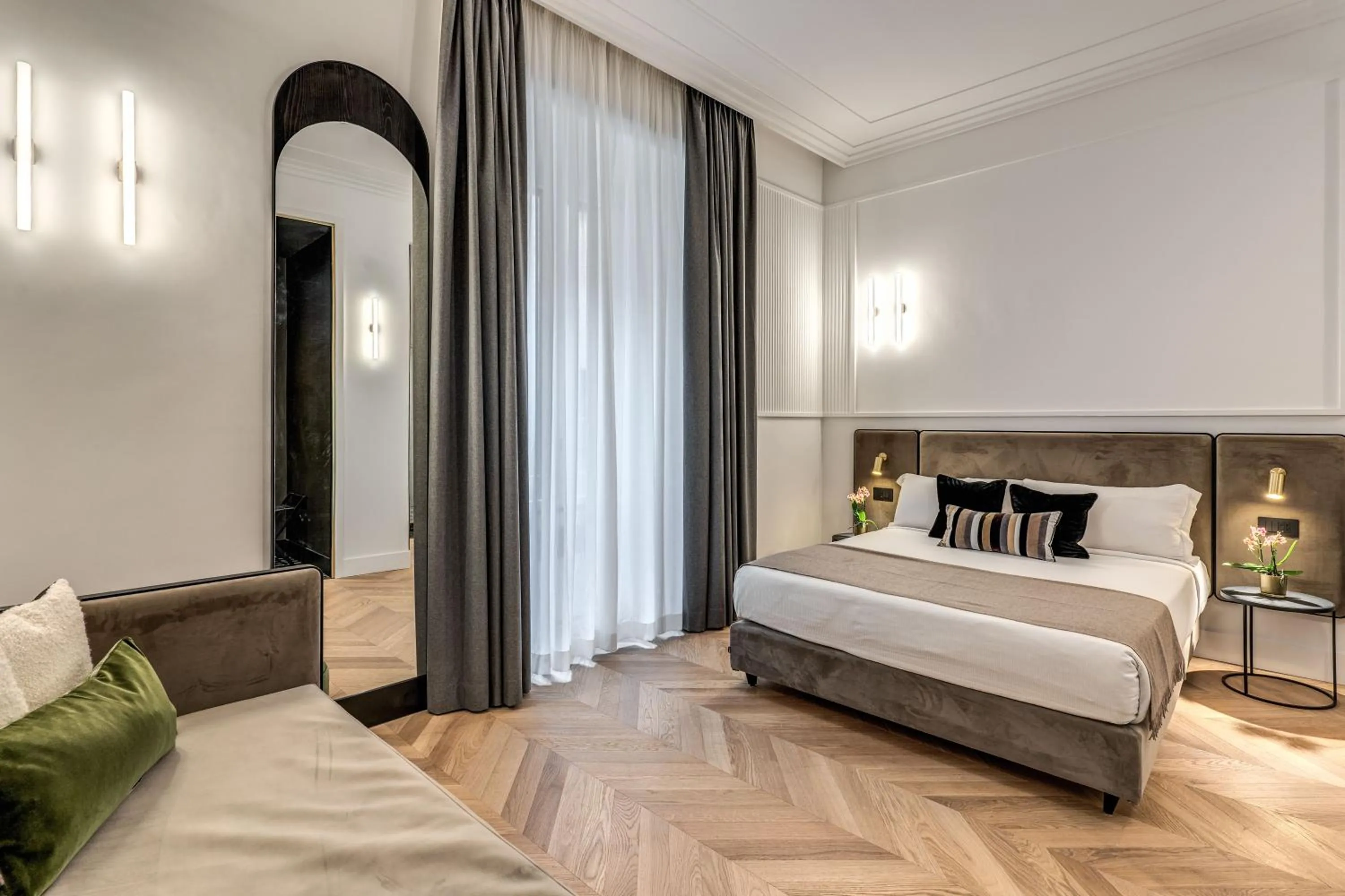 Bed in Residenza Piranesi Boutique Hotel