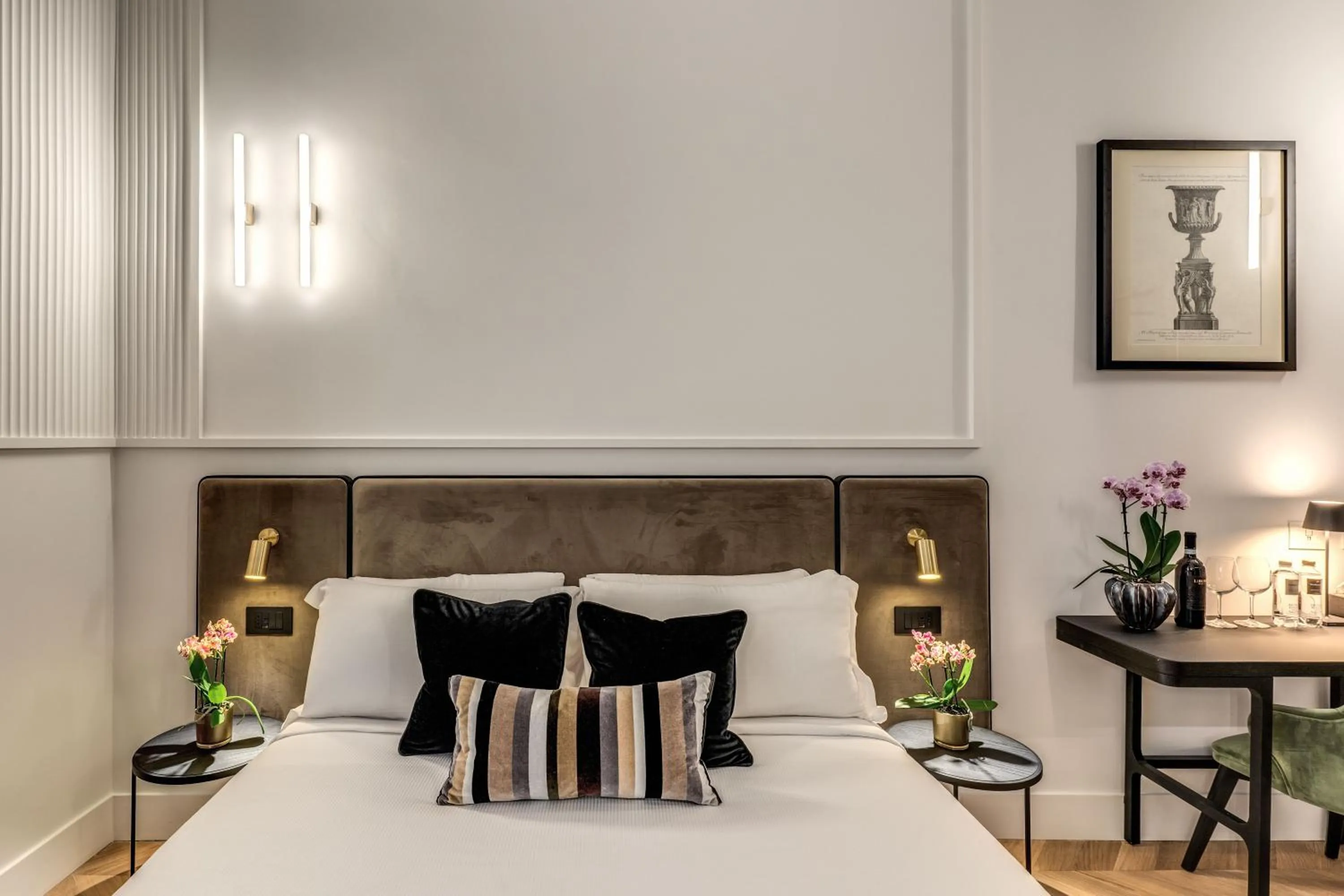 Bed in Residenza Piranesi Boutique Hotel