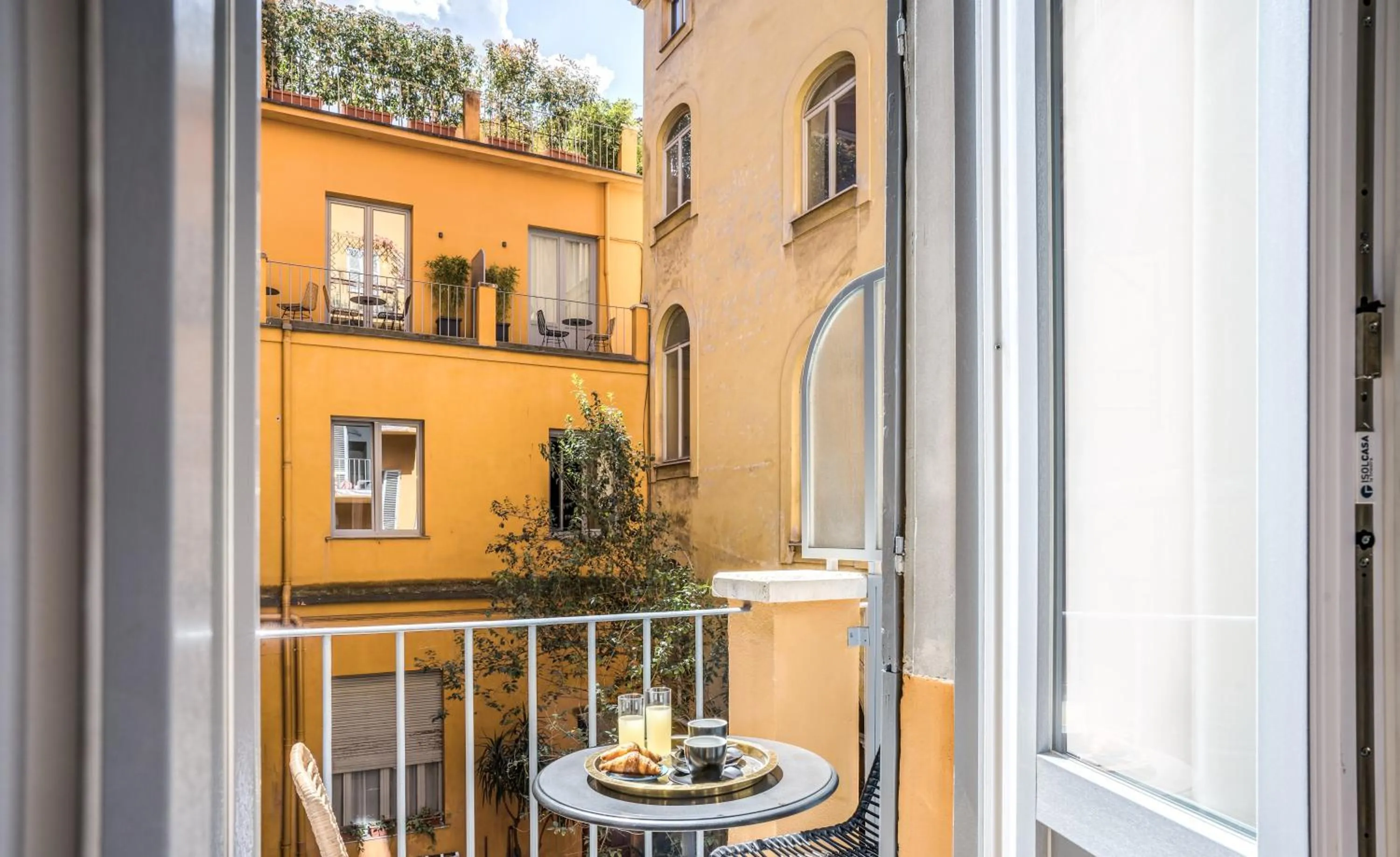 Balcony/Terrace in Residenza Piranesi Boutique Hotel