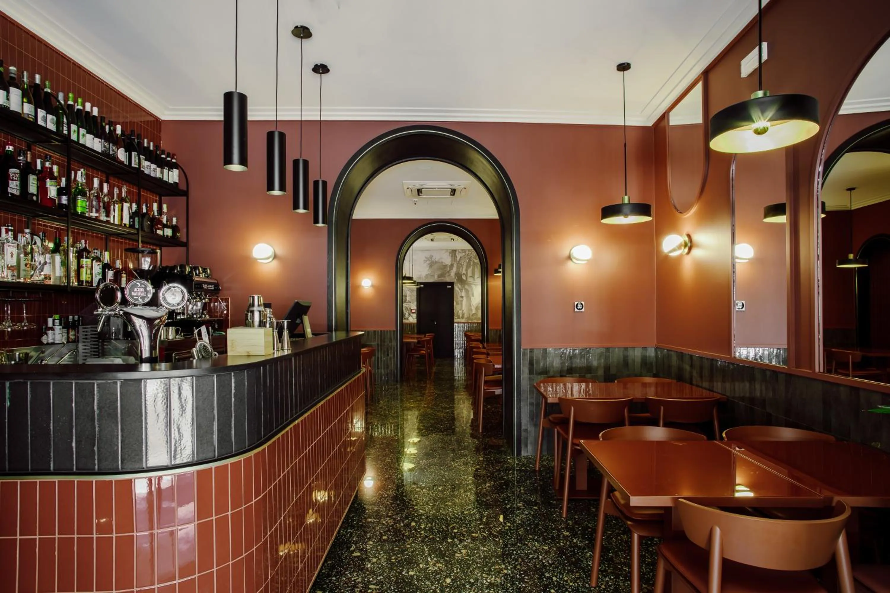 Restaurant/places to eat in Residenza Piranesi Boutique Hotel