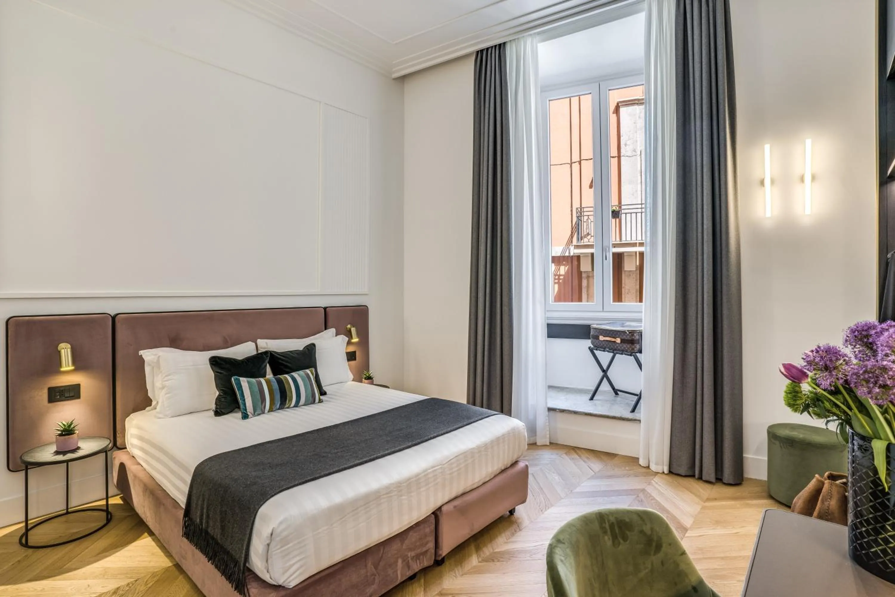 Bedroom, Bed in Residenza Piranesi Boutique Hotel