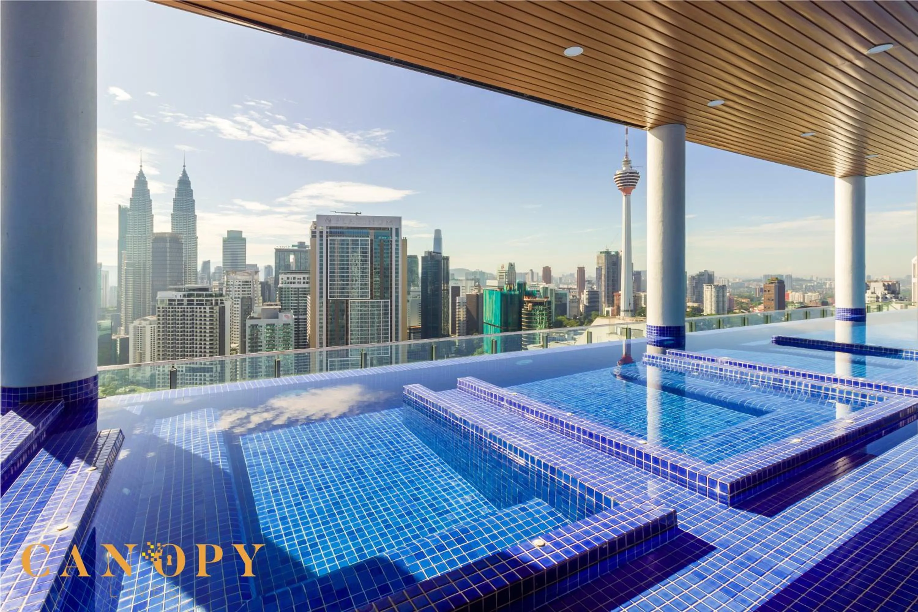 City view in The Luxe & The Colony, KLCC