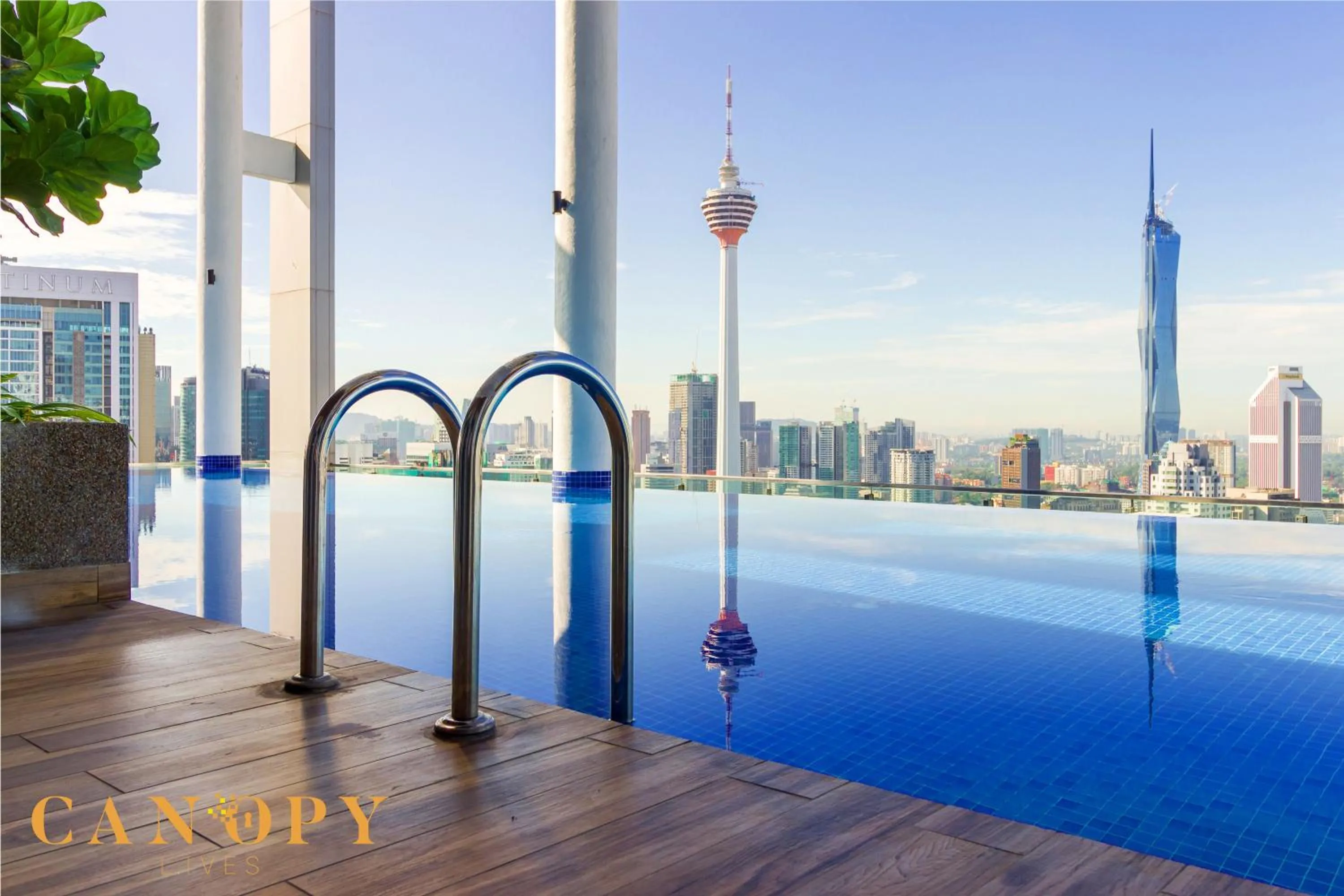City view in The Luxe & The Colony, KLCC