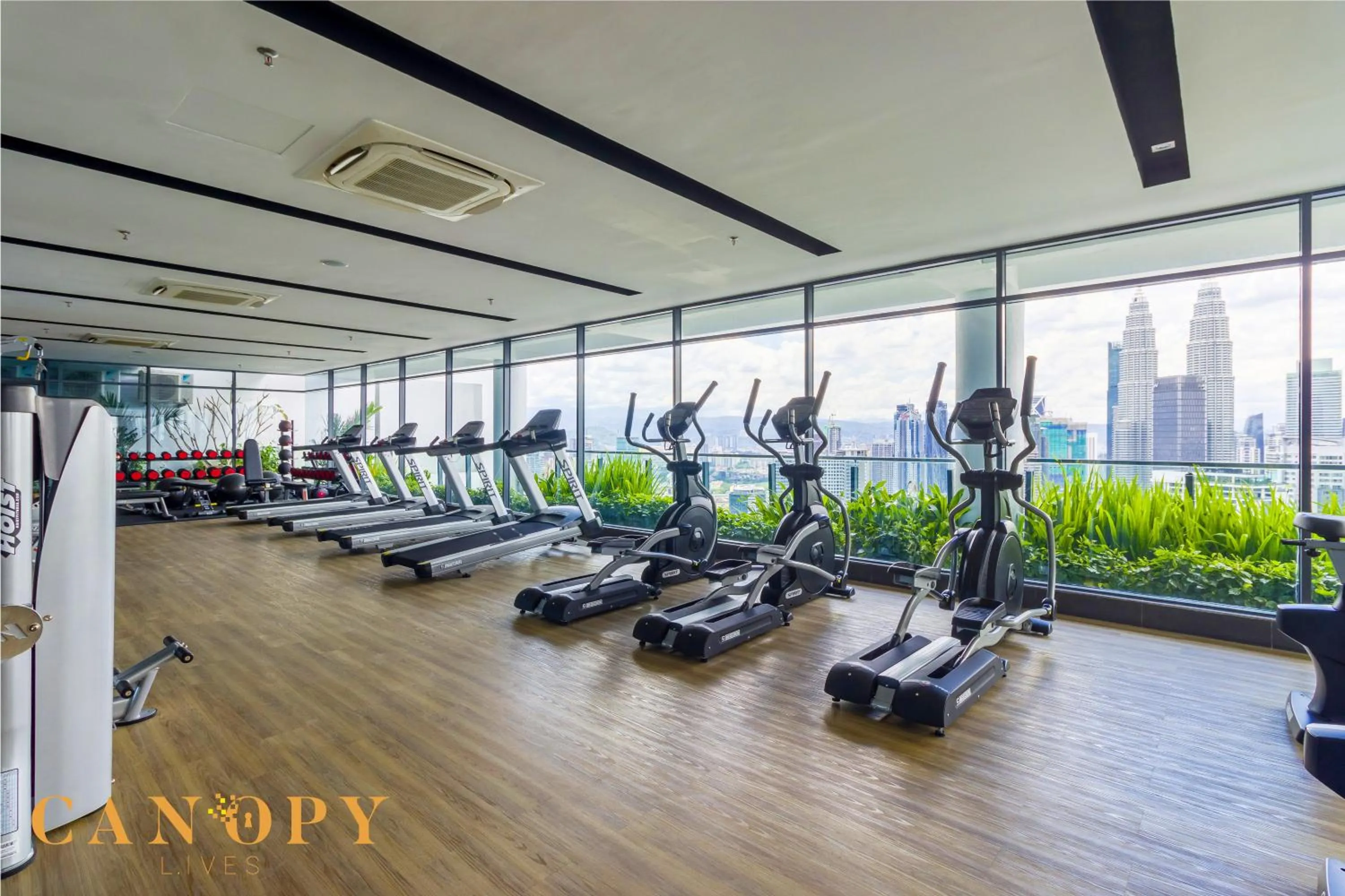 Fitness centre/facilities in The Luxe & The Colony, KLCC