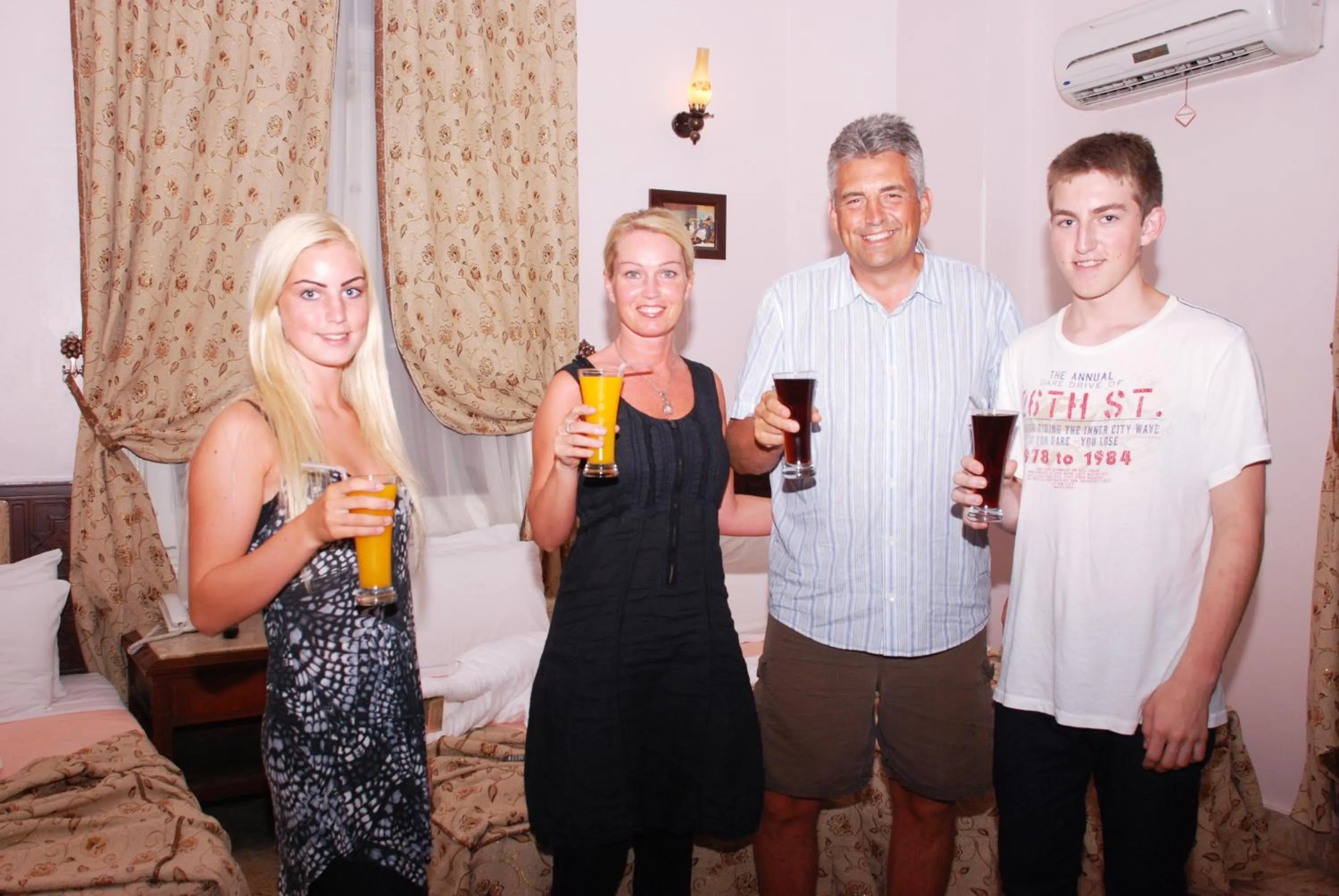 Guests in City View Museum Hotel