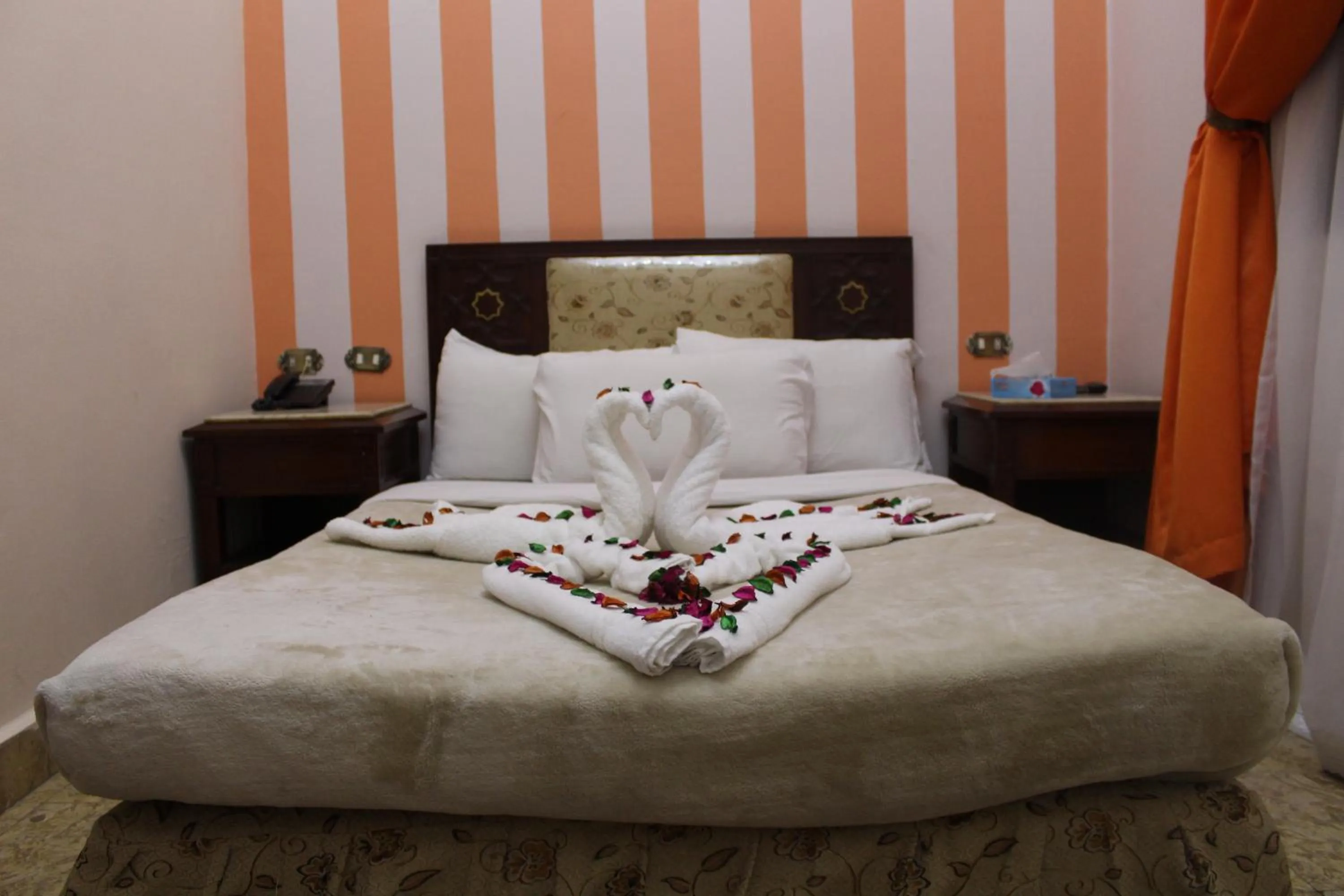 Bed in City View Museum Hotel