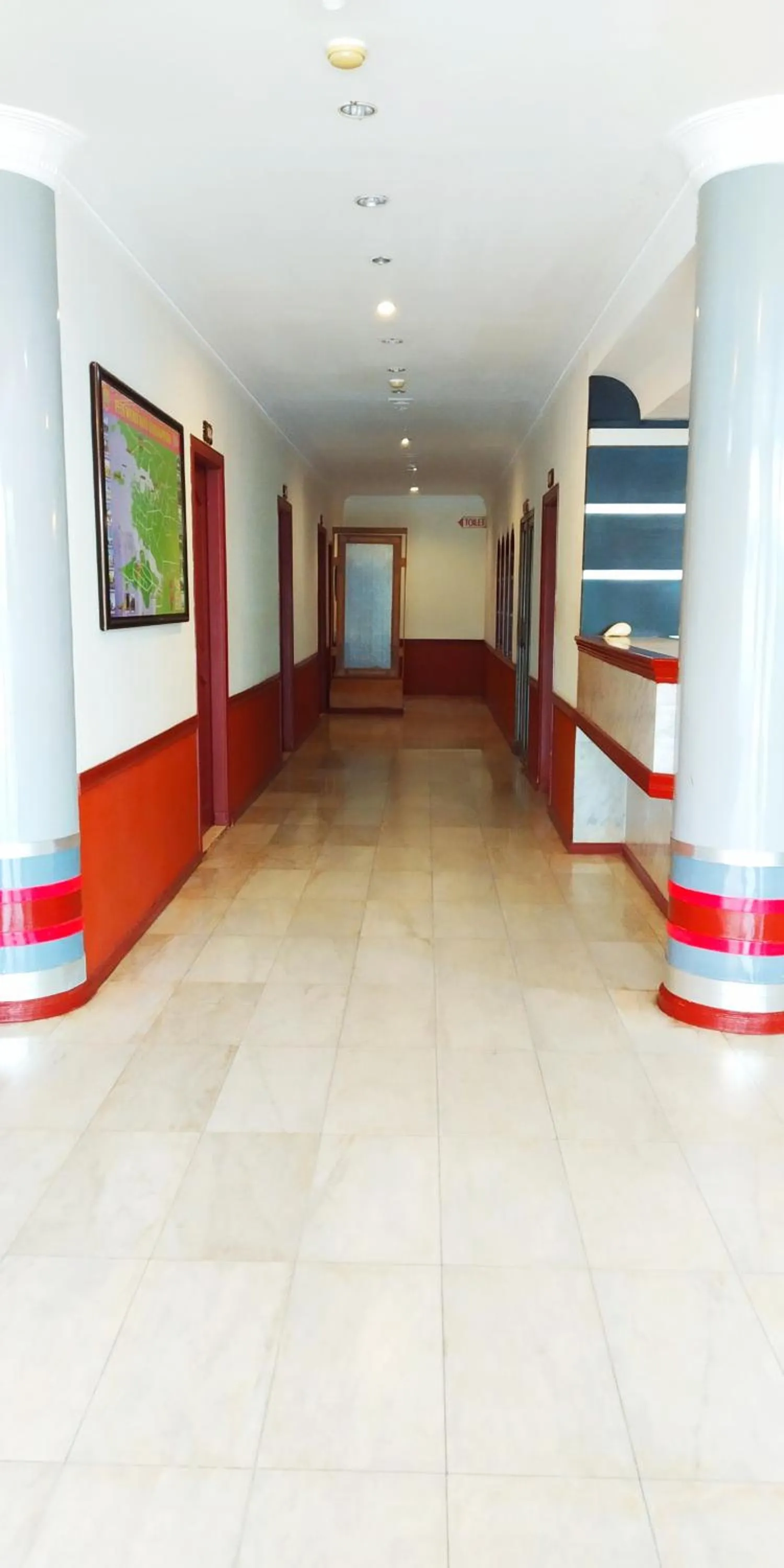 Lobby or reception in Paradise Hotel