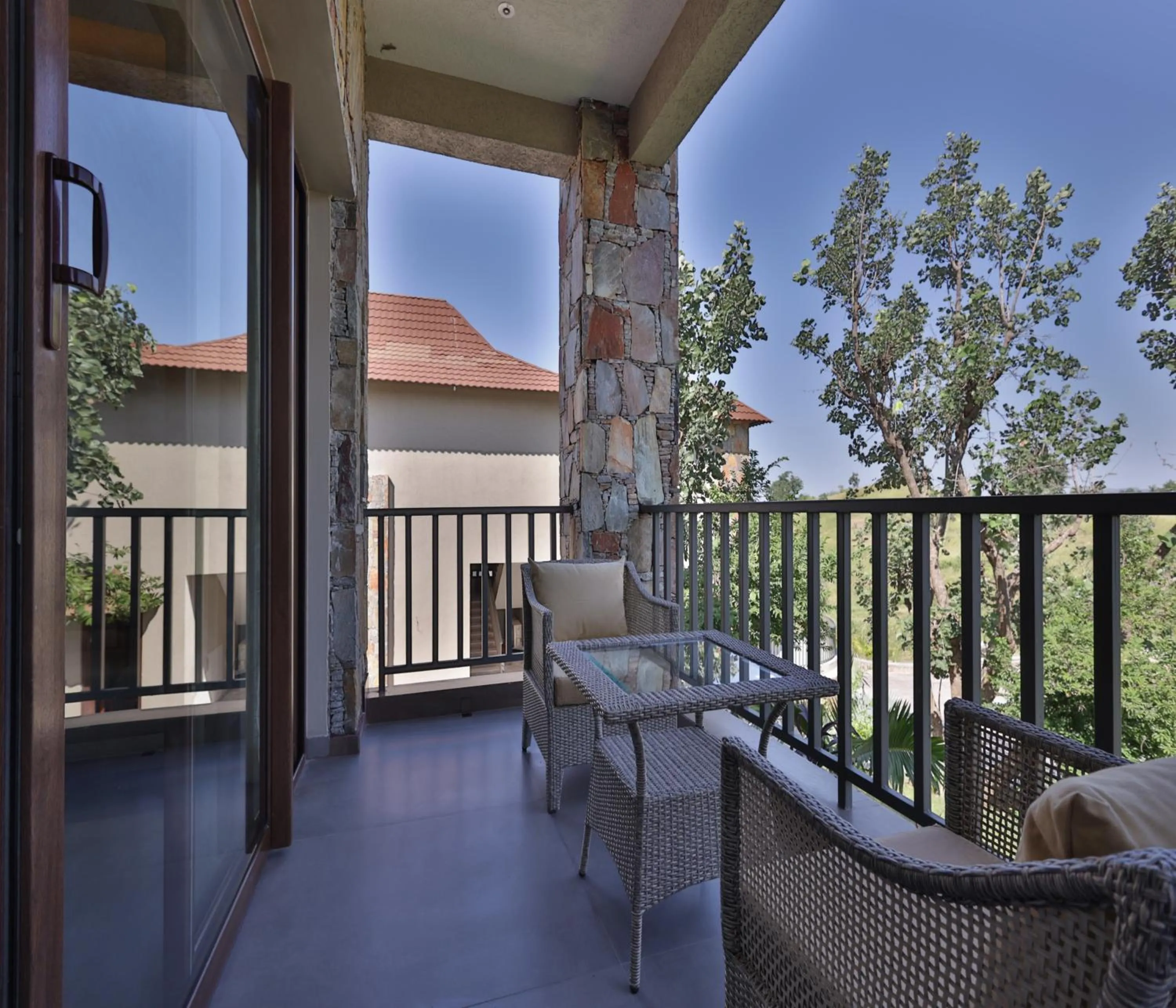 Patio in Sajjan Bagh Resort Kumbhalgarh