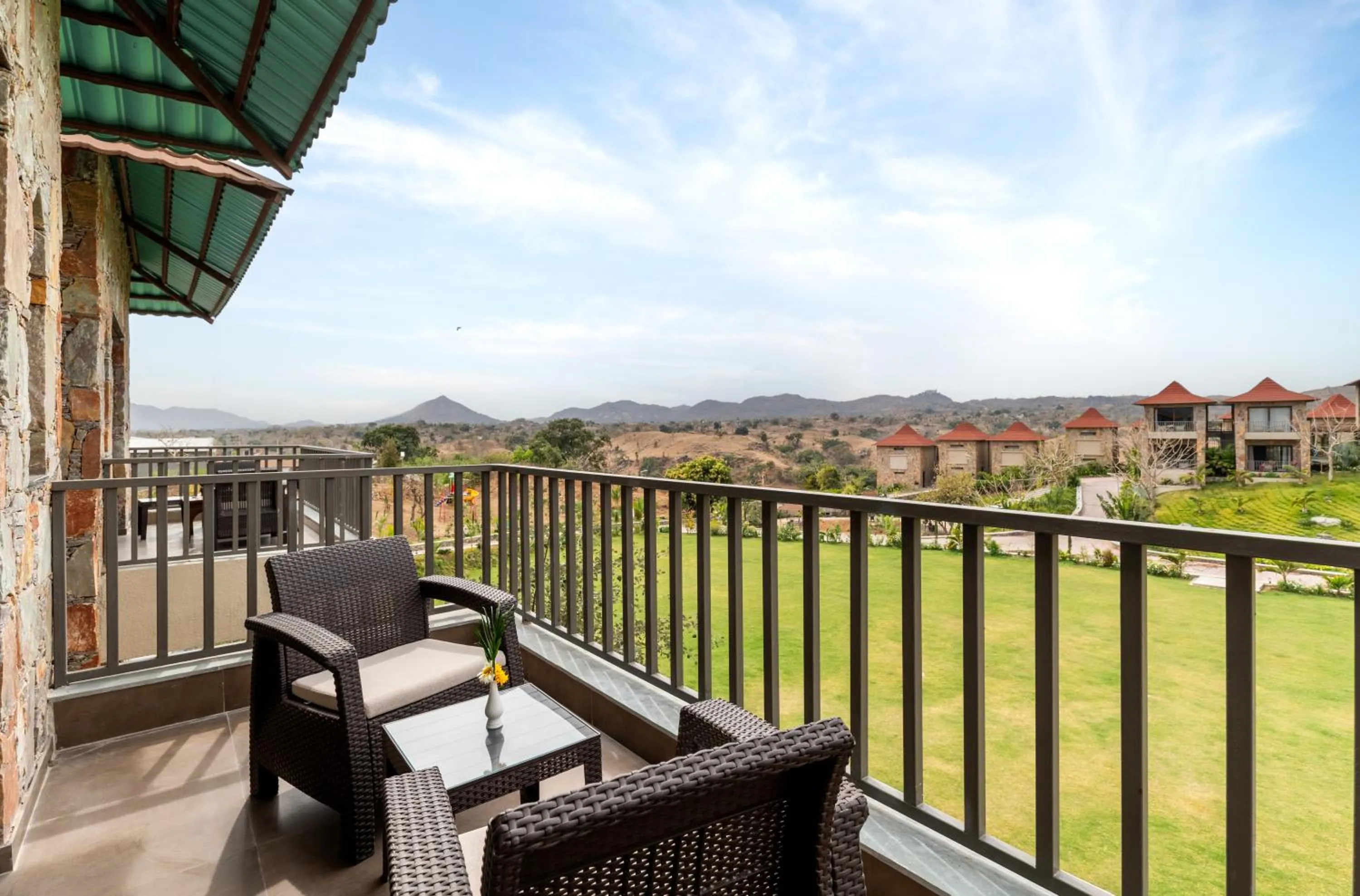 Balcony/Terrace in Sajjan Bagh Resort Kumbhalgarh