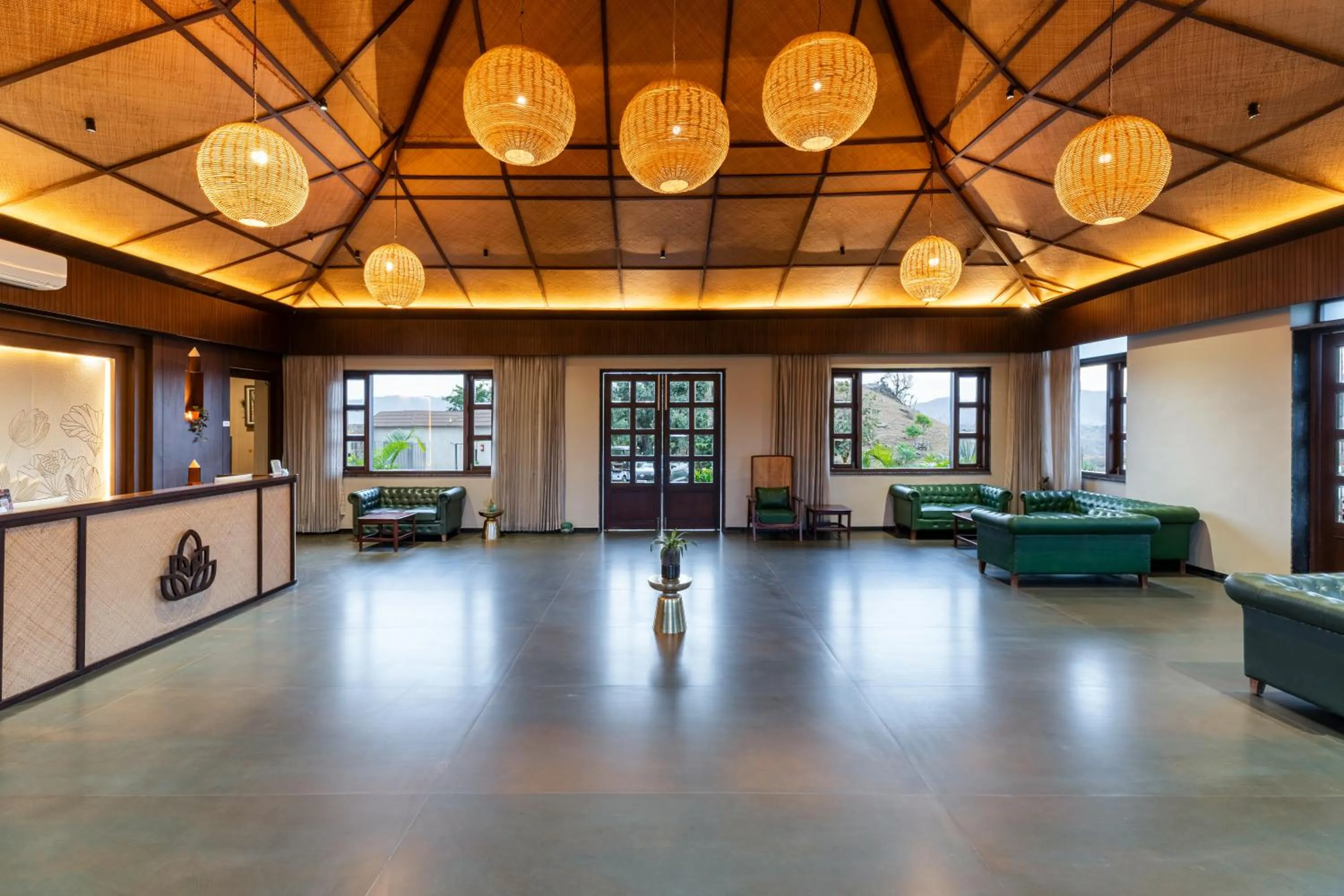 Lobby or reception in Sajjan Bagh Resort Kumbhalgarh