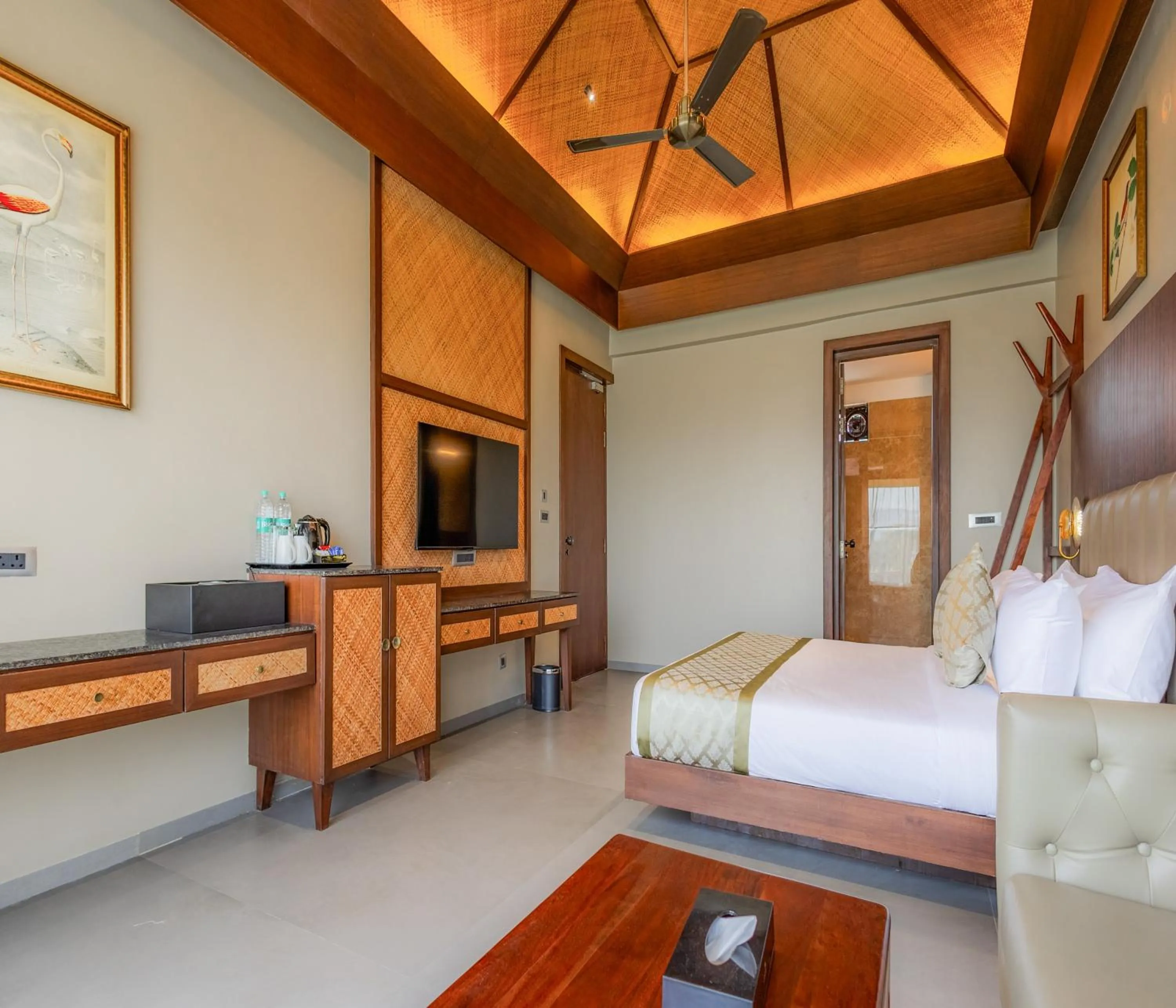 TV and multimedia, Bed in Sajjan Bagh Resort Kumbhalgarh