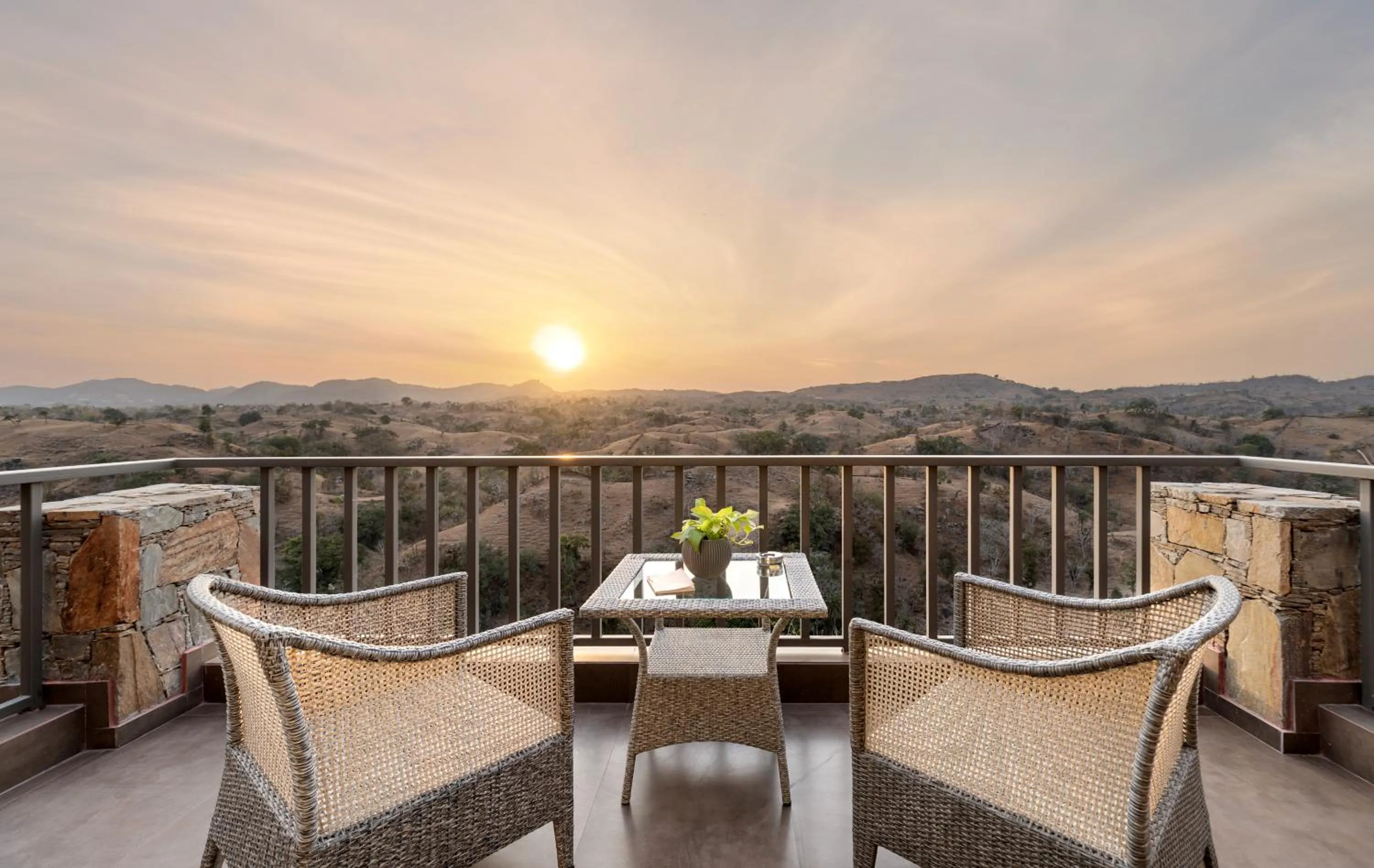 Balcony/Terrace in Sajjan Bagh Resort Kumbhalgarh