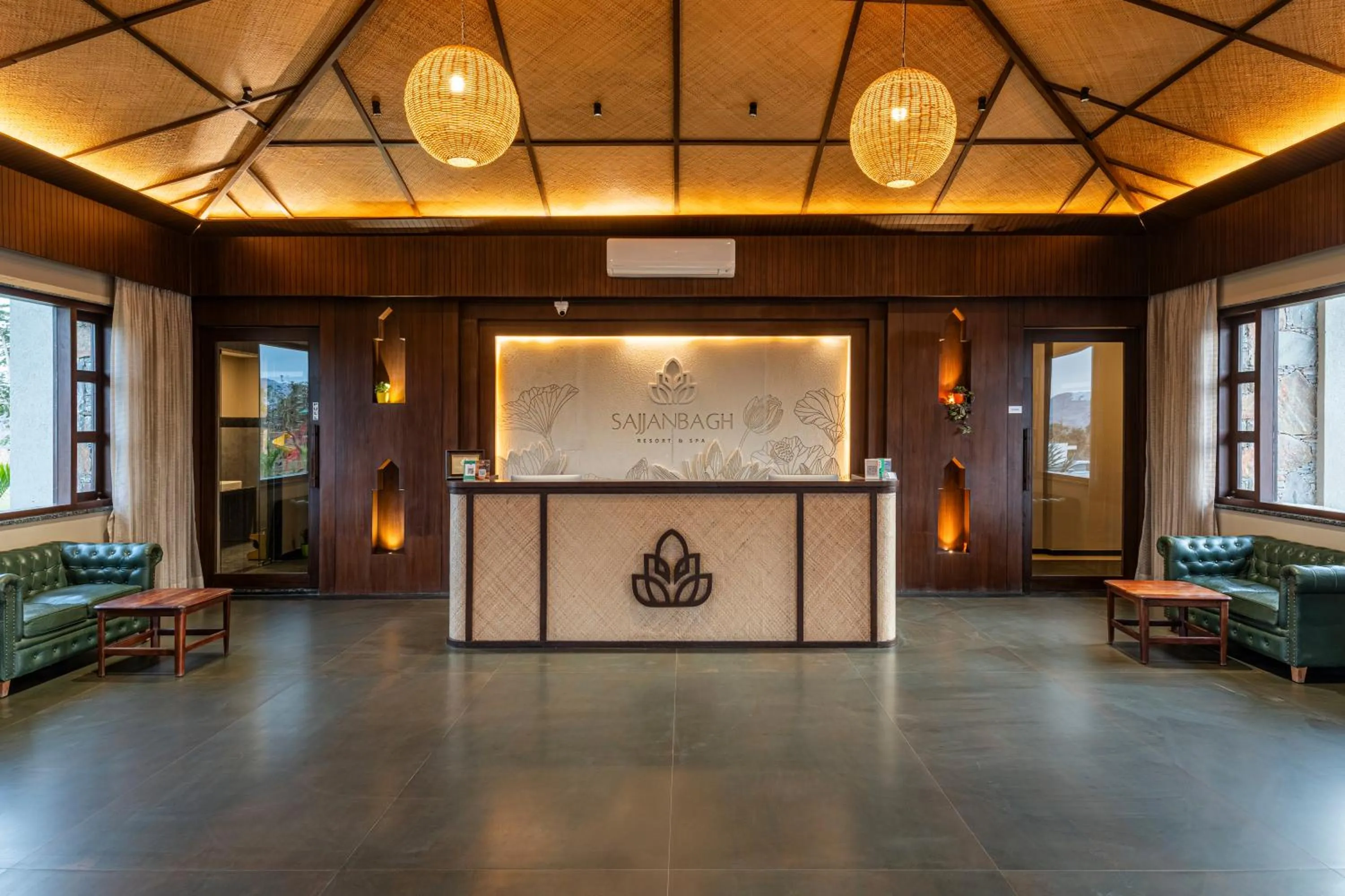 Lobby or reception in Sajjan Bagh Resort Kumbhalgarh