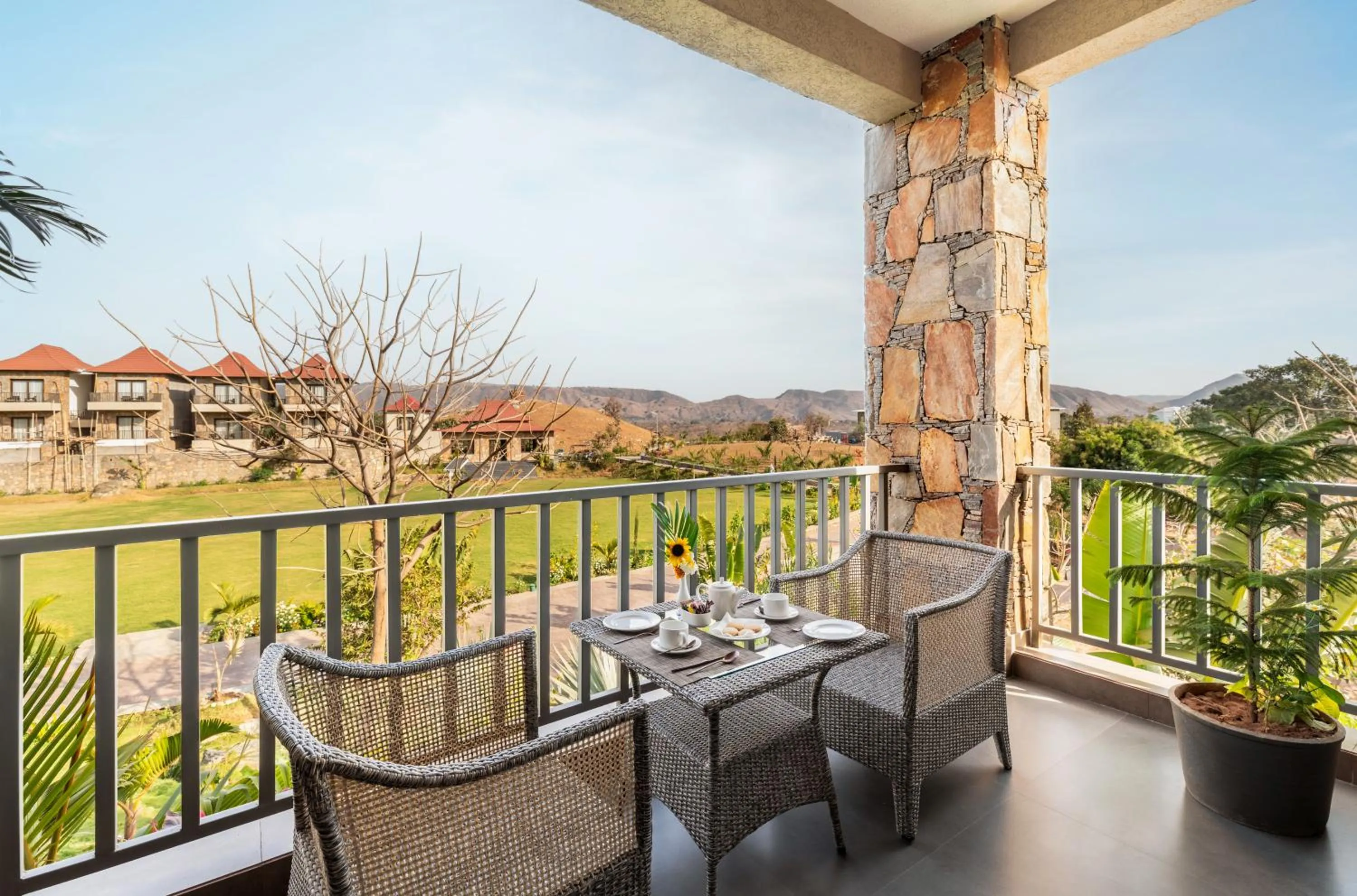 Balcony/Terrace in Sajjan Bagh Resort Kumbhalgarh