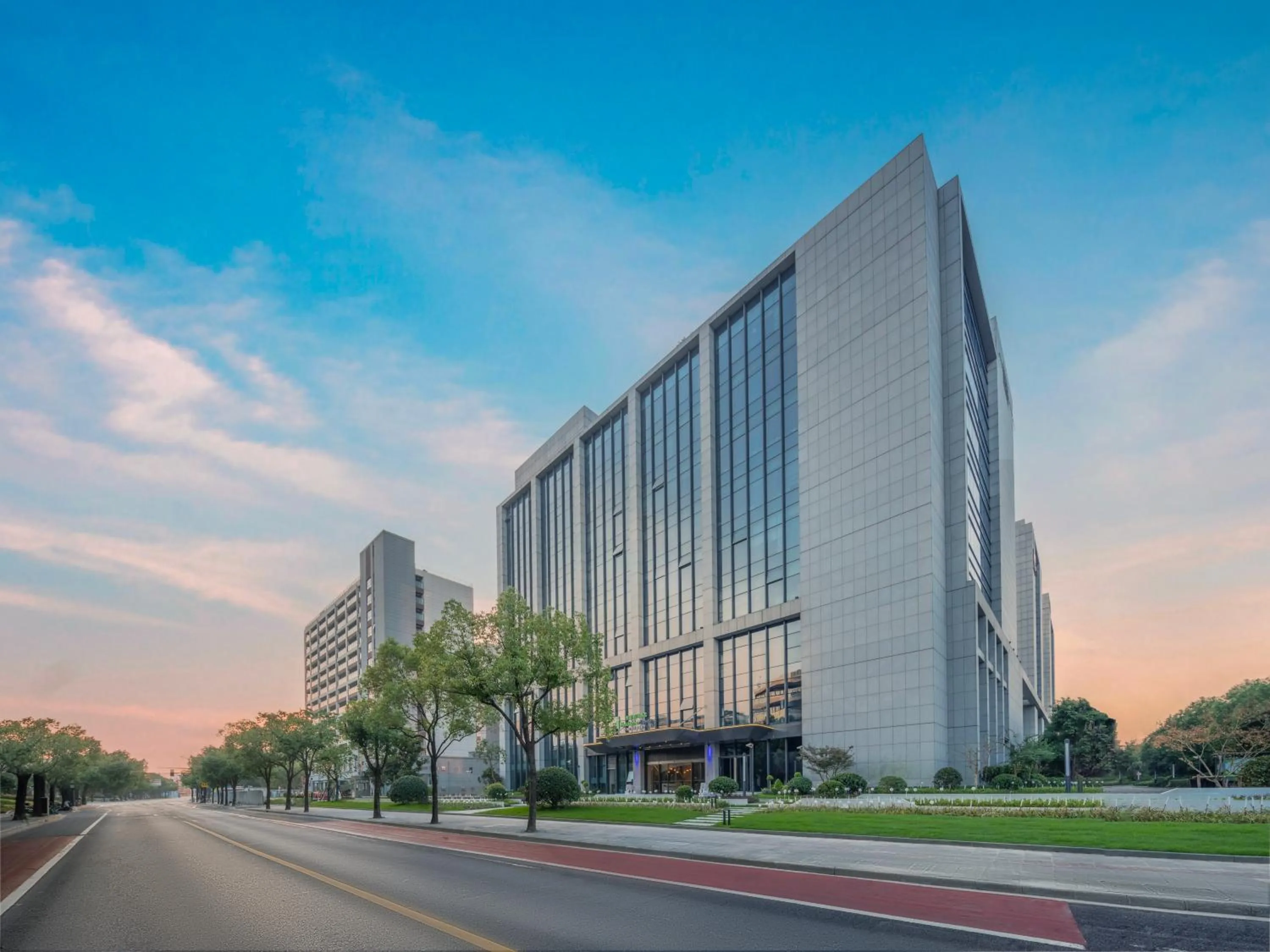 Property building in Holiday Inn Express Shanghai Hongqiao Linkong by IHG