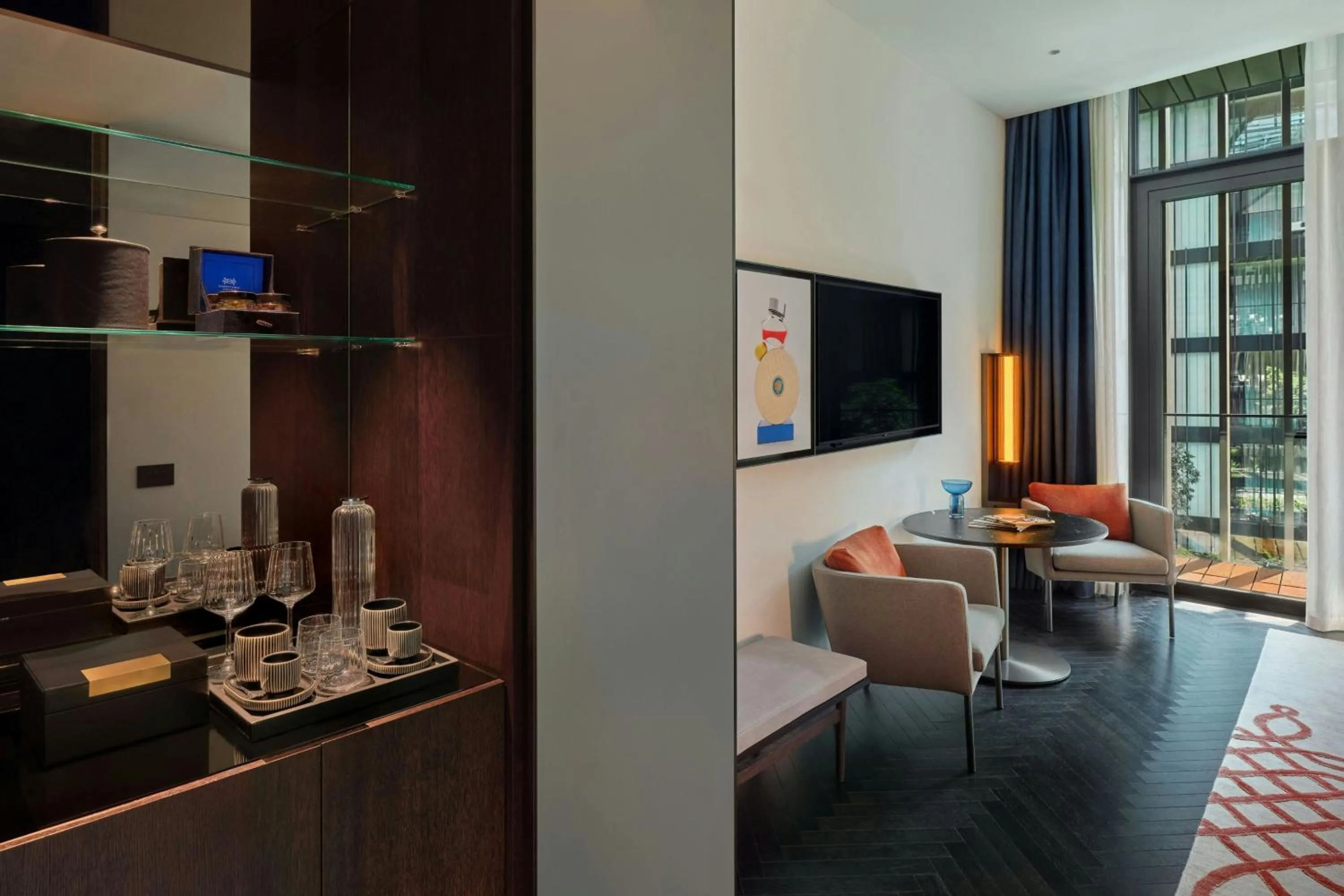 Photo of the whole room in Dorothea Hotel, Budapest, Autograph Collection