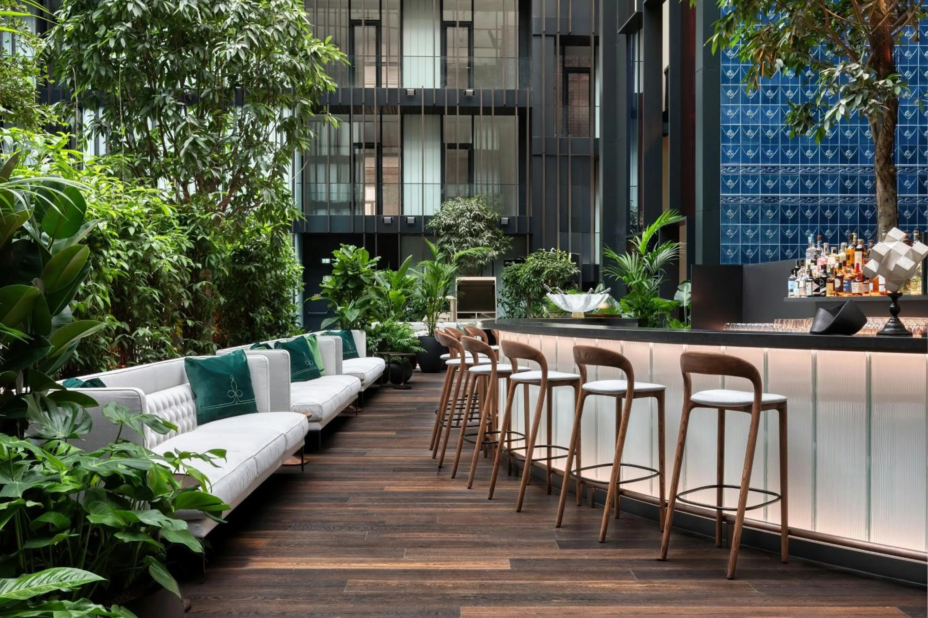 Lounge or bar in Dorothea Hotel, Budapest, Autograph Collection