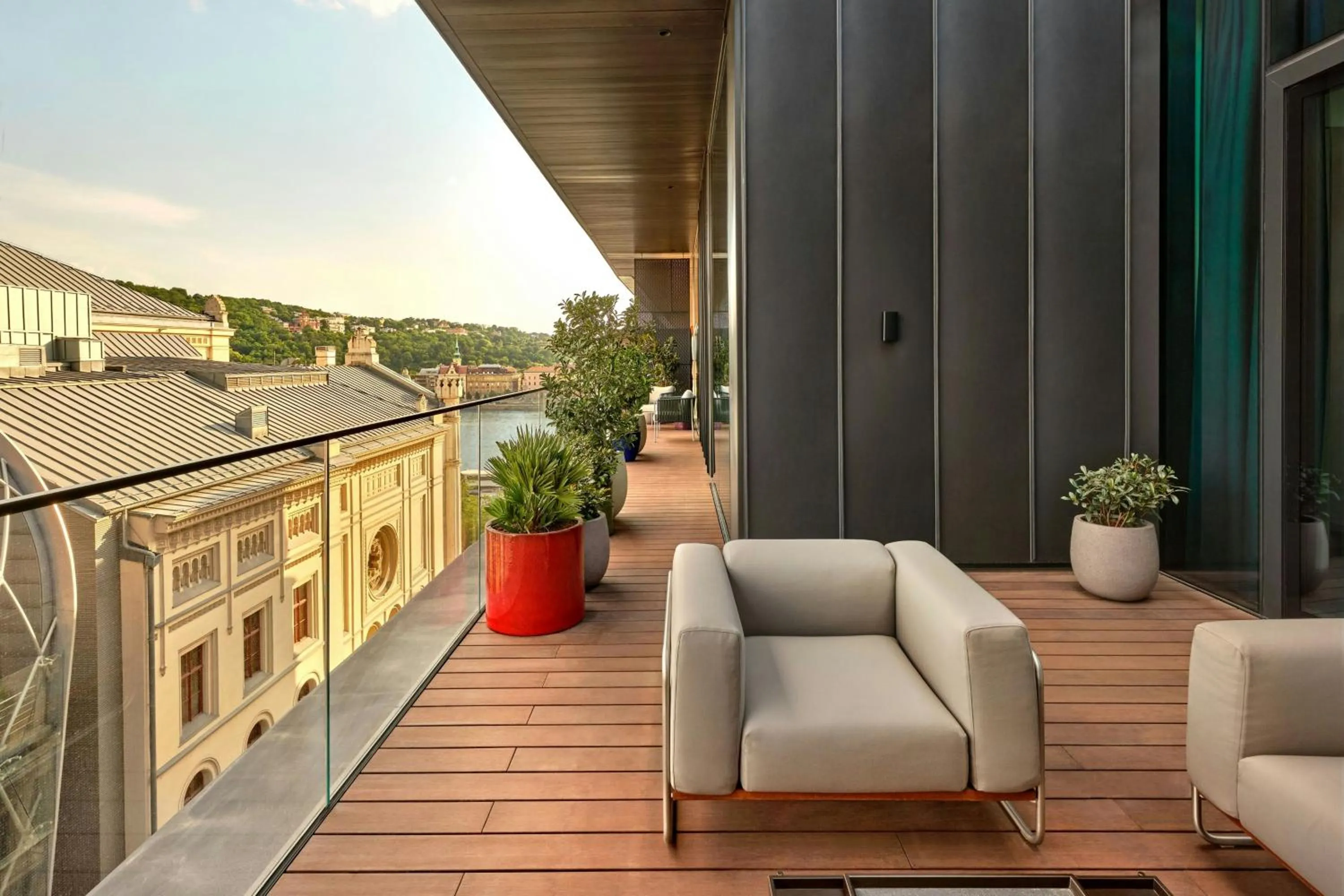 Bedroom in Dorothea Hotel, Budapest, Autograph Collection