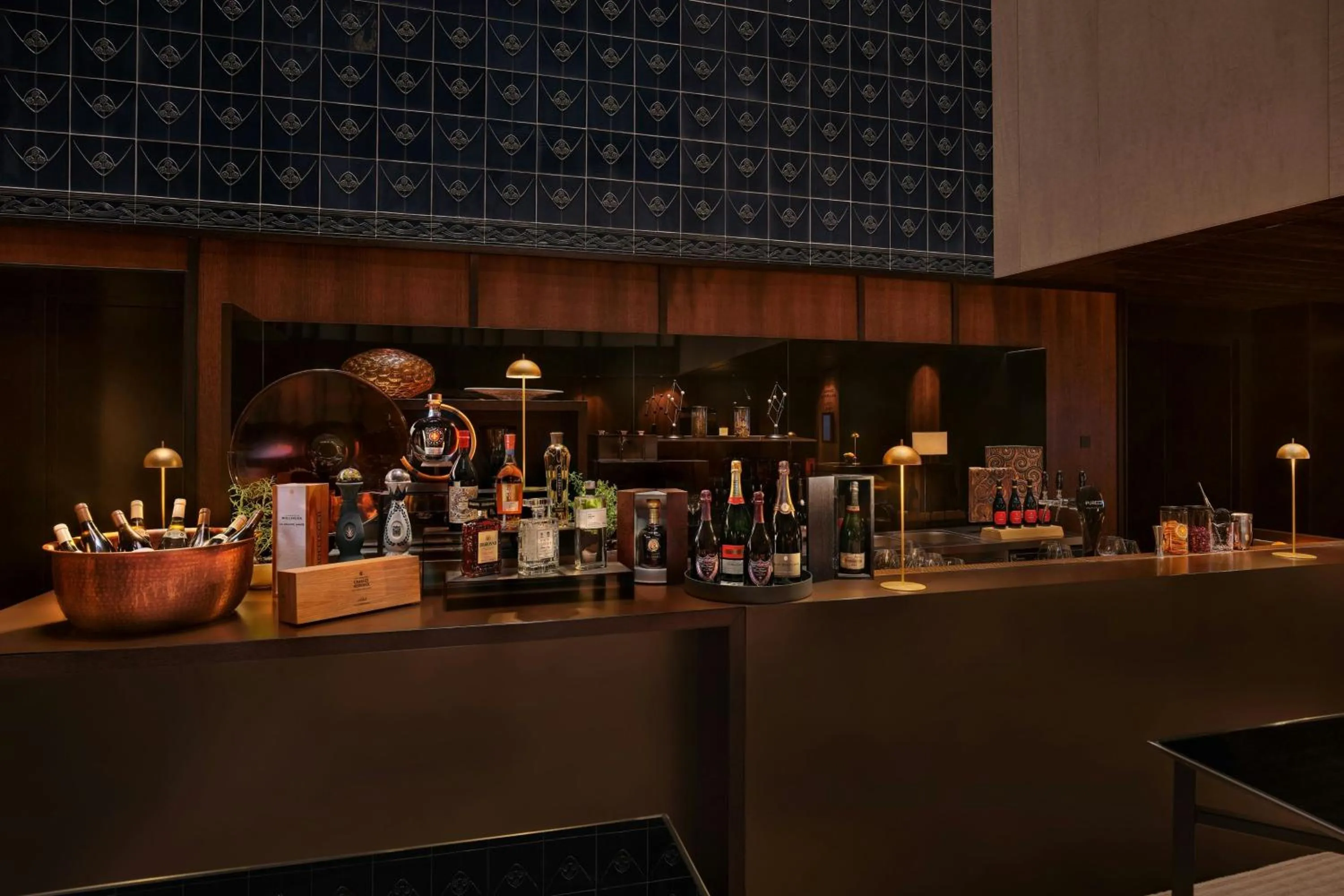 Lounge or bar in Dorothea Hotel, Budapest, Autograph Collection