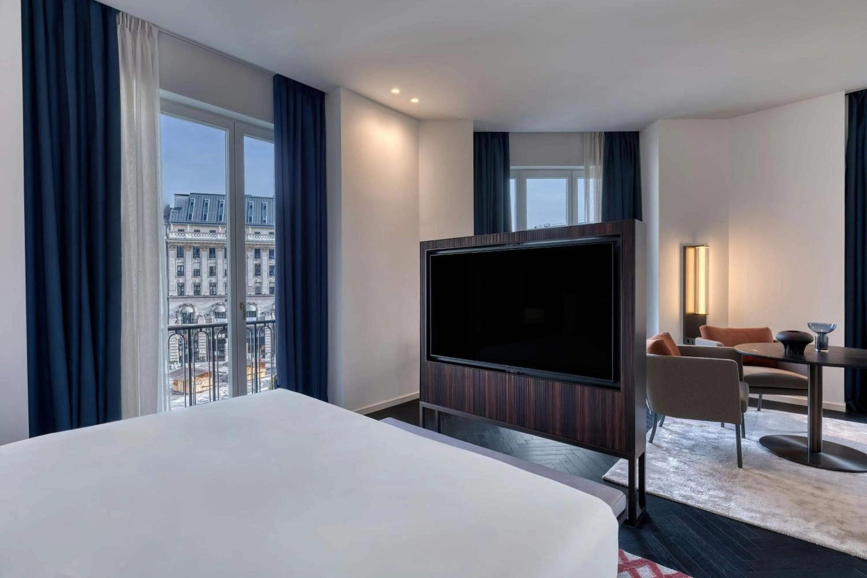 Bedroom, Bed in Dorothea Hotel, Budapest, Autograph Collection