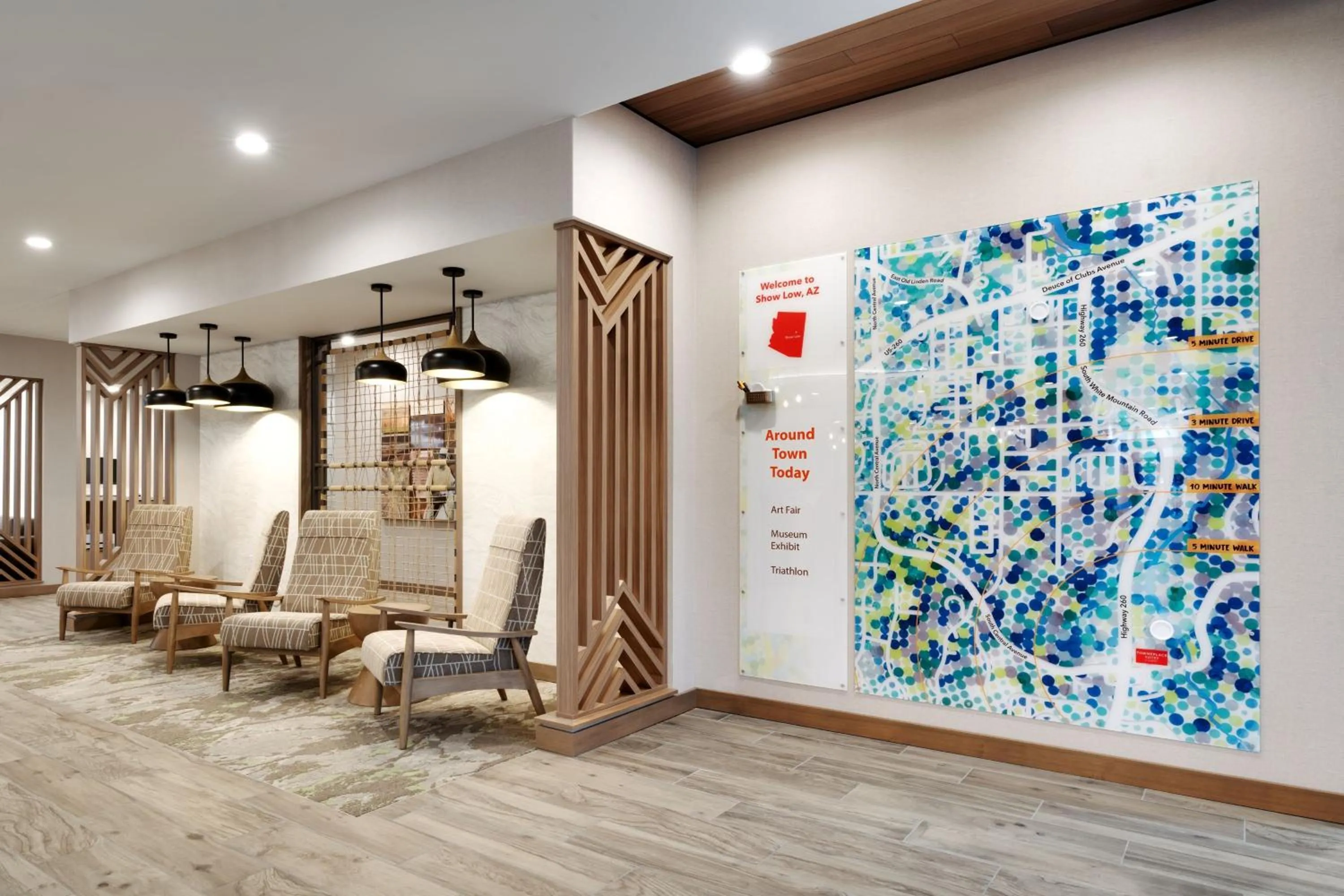 Lobby or reception in TownePlace Suites by Marriott Show Low