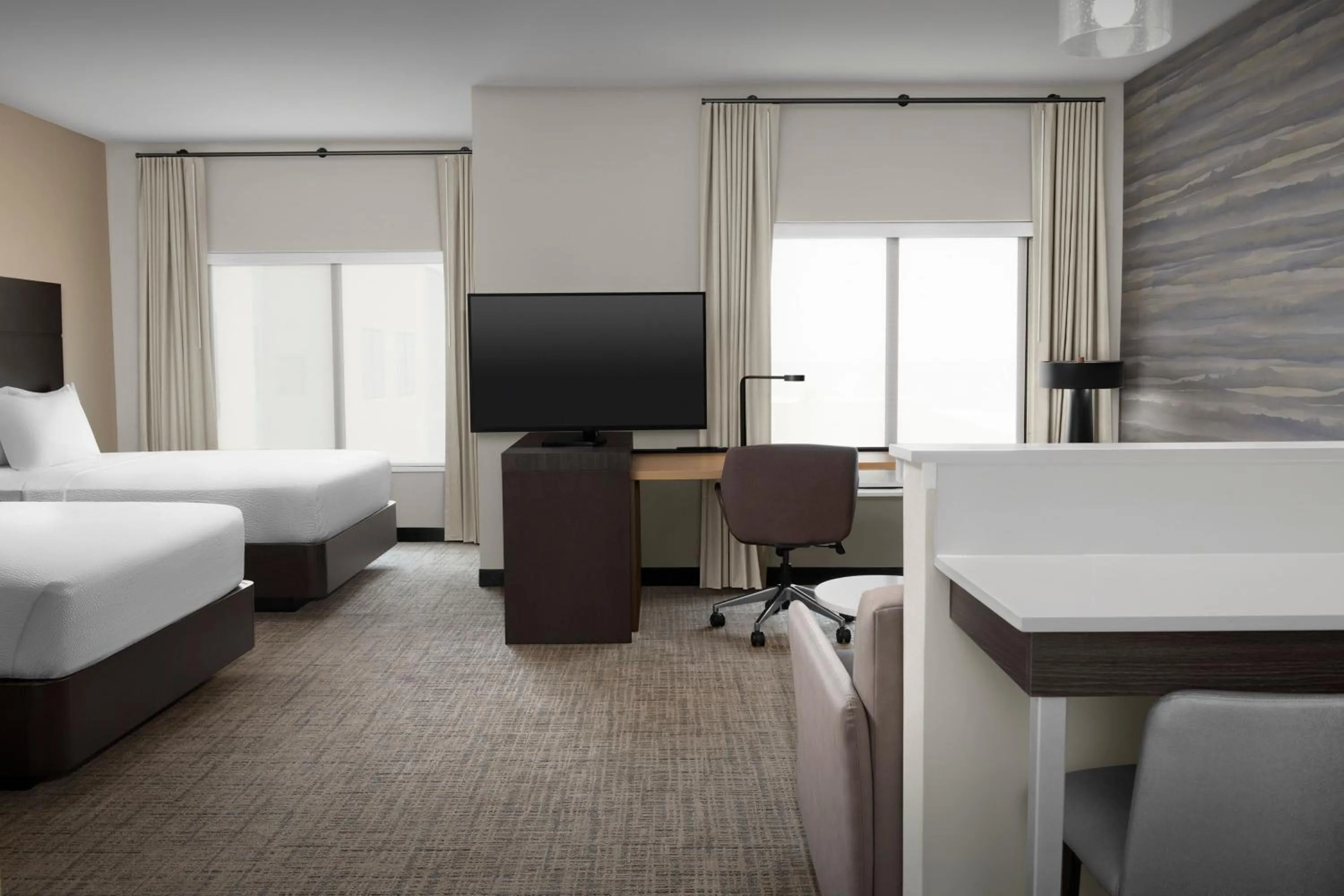 Photo of the whole room, Bed in Residence Inn by Marriott Galveston Island