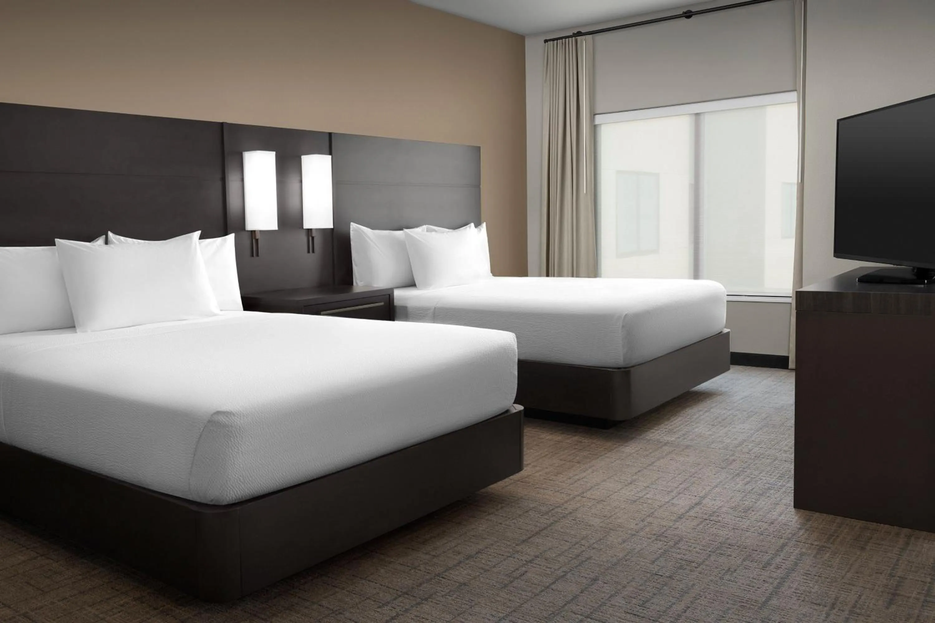Photo of the whole room, Bed in Residence Inn by Marriott Galveston Island