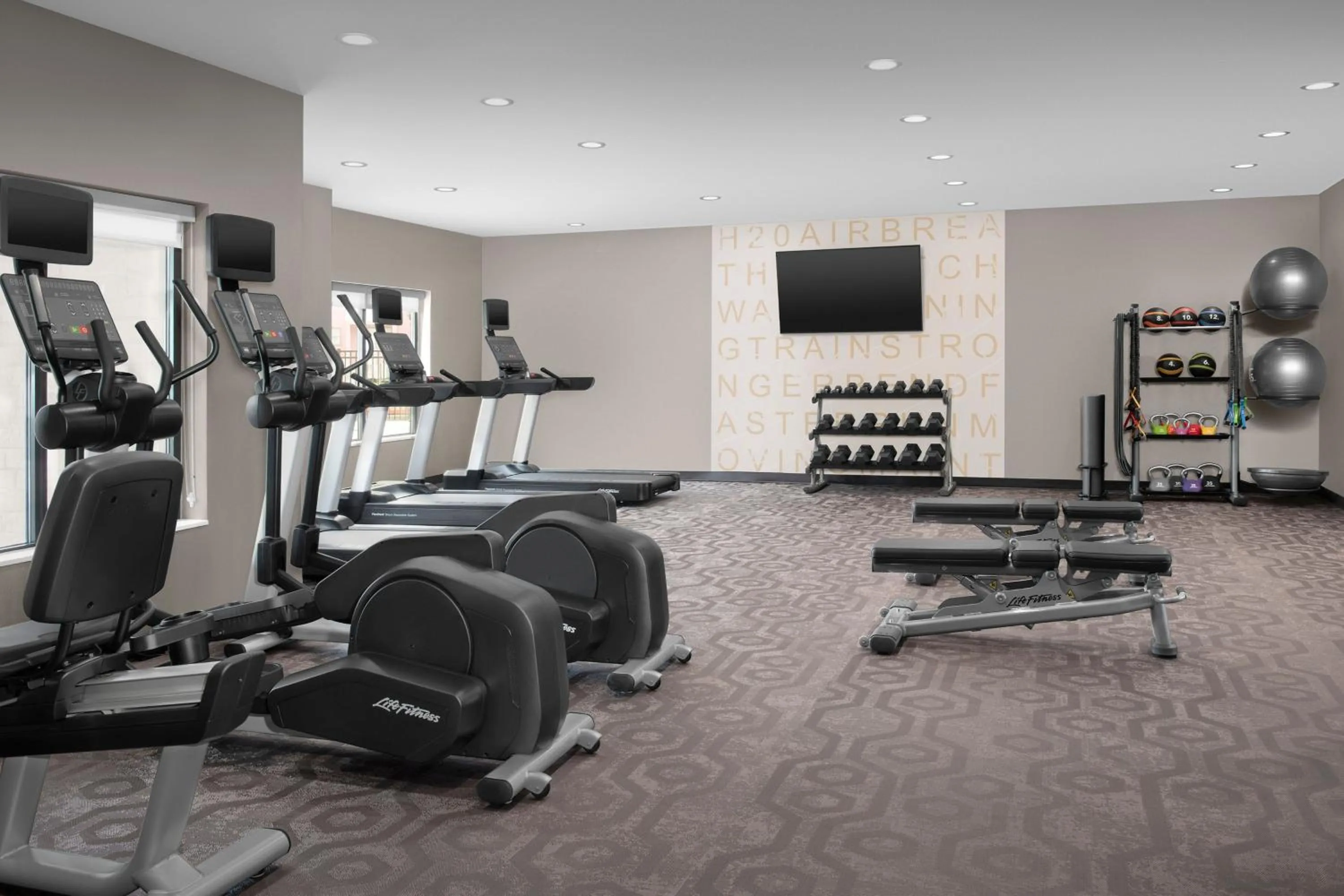 Fitness centre/facilities in Residence Inn by Marriott Galveston Island
