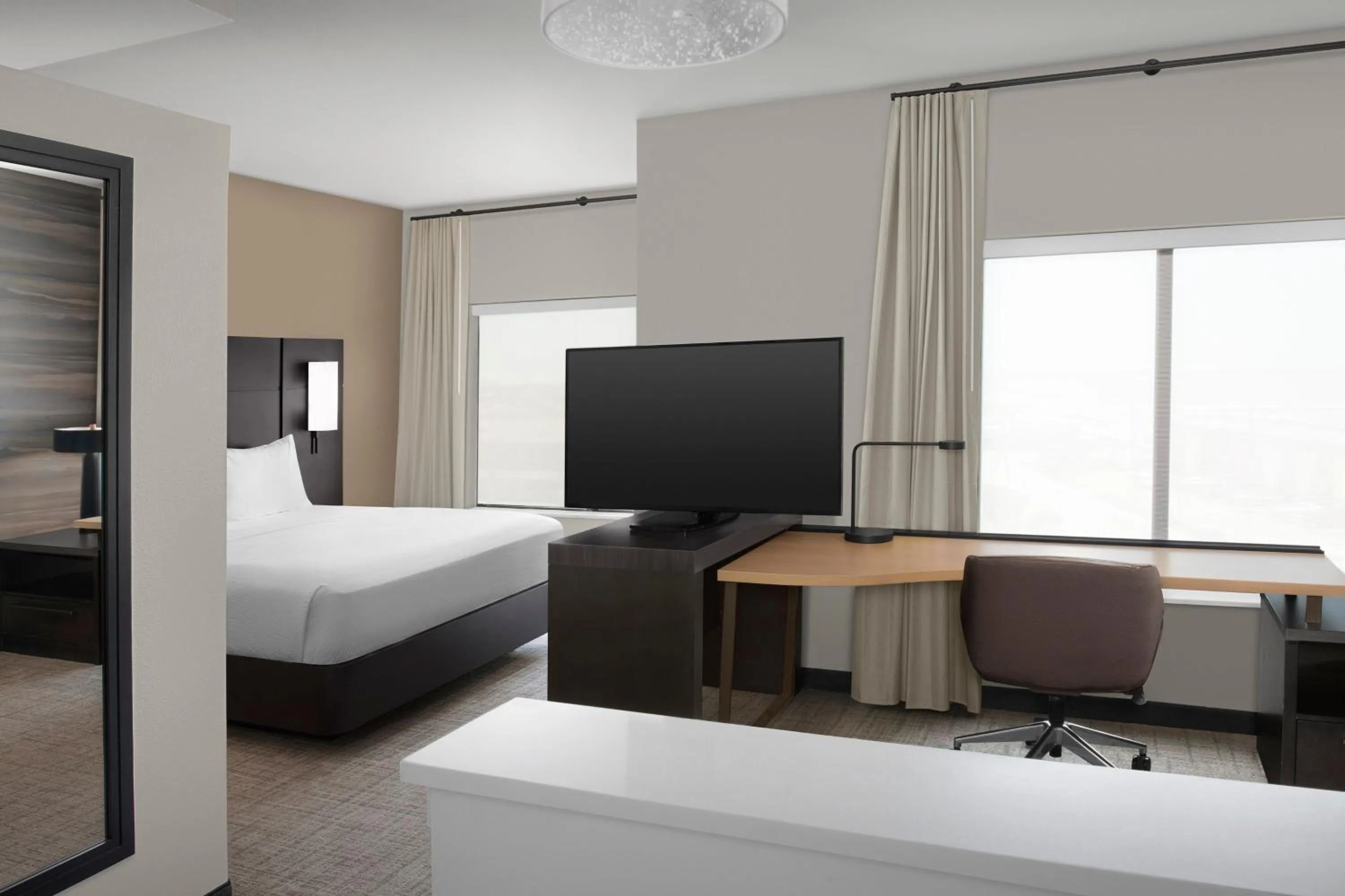 Photo of the whole room, Bed in Residence Inn by Marriott Galveston Island