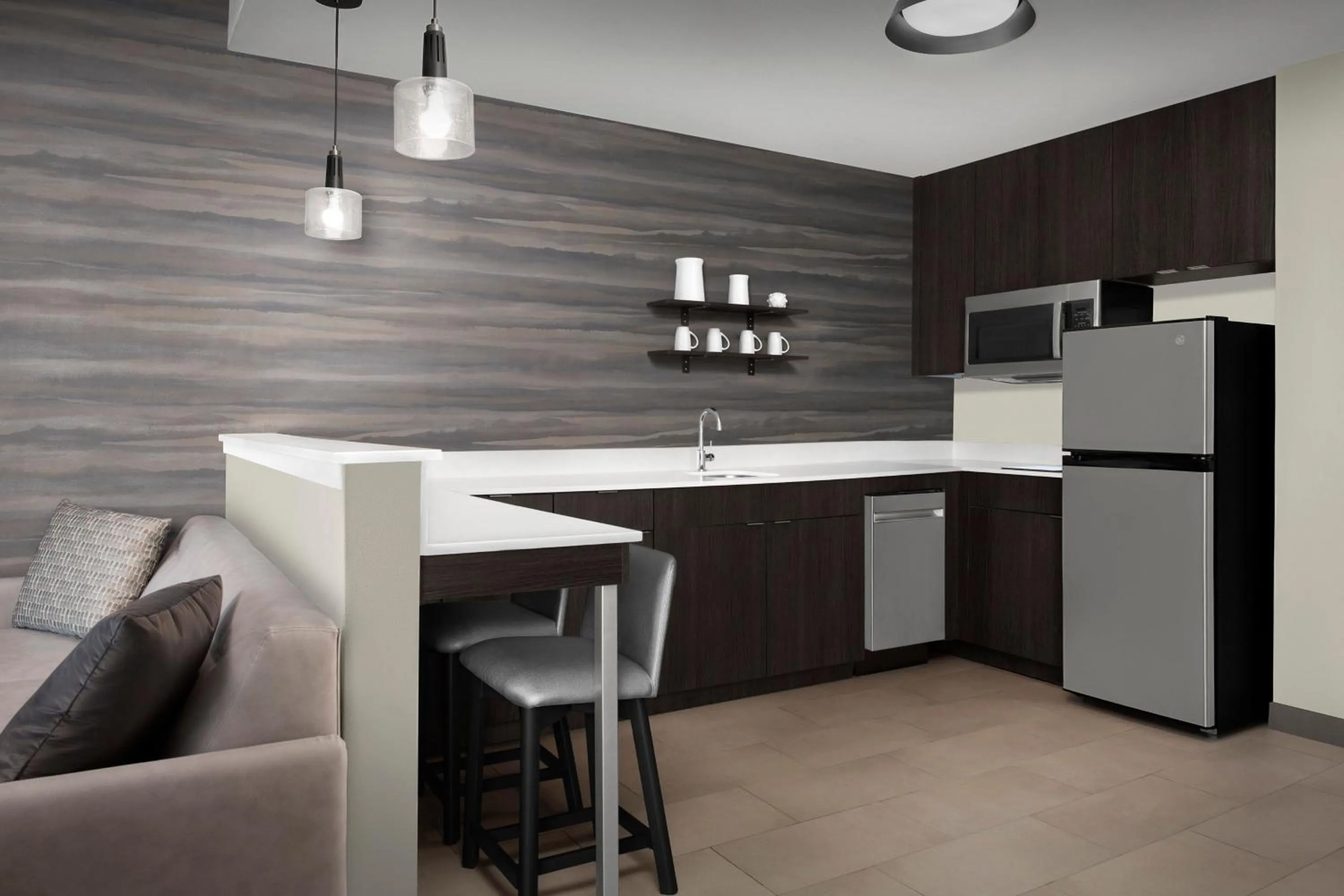 Kitchen or kitchenette in Residence Inn by Marriott Galveston Island