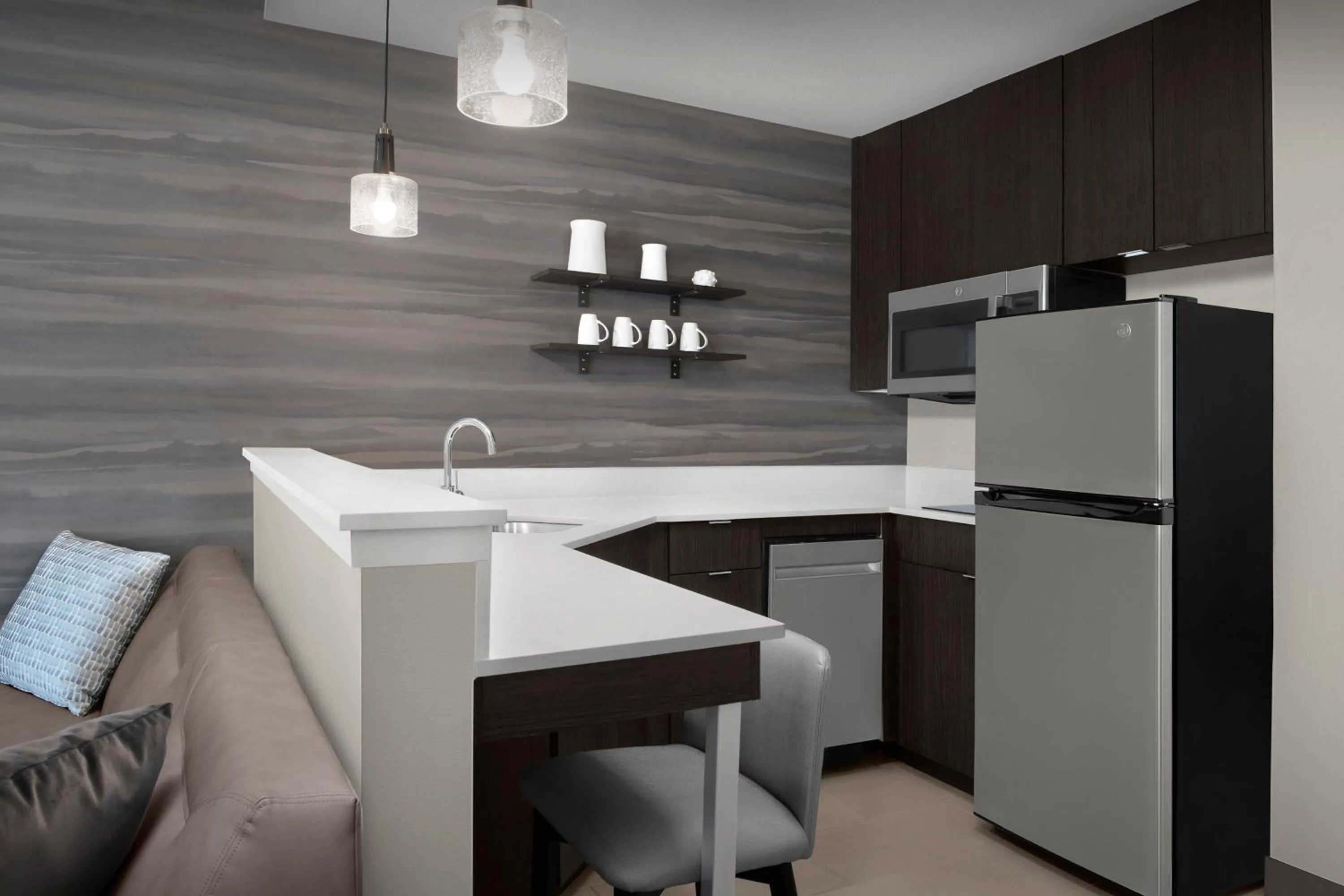 Kitchen or kitchenette in Residence Inn by Marriott Galveston Island