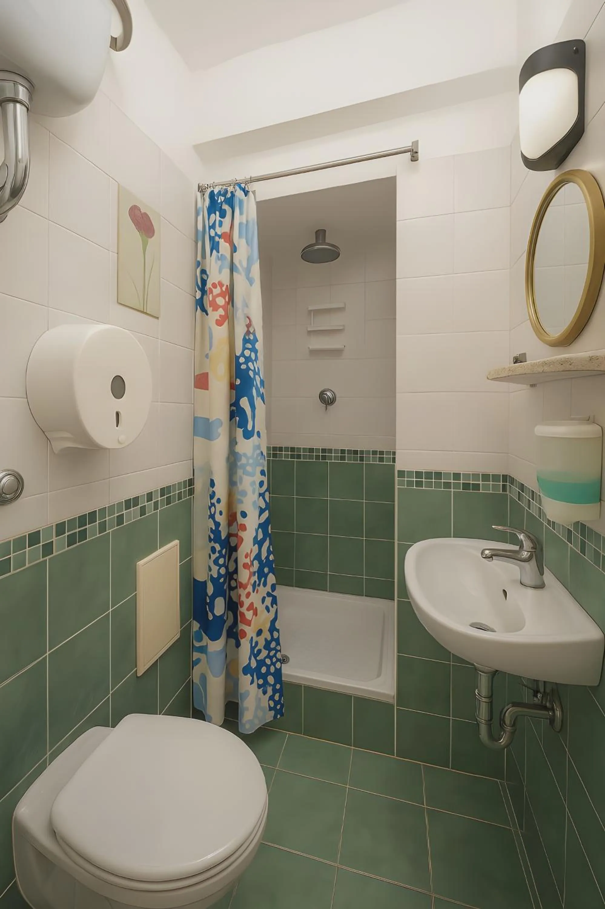 Bathroom in Hostel Brikette