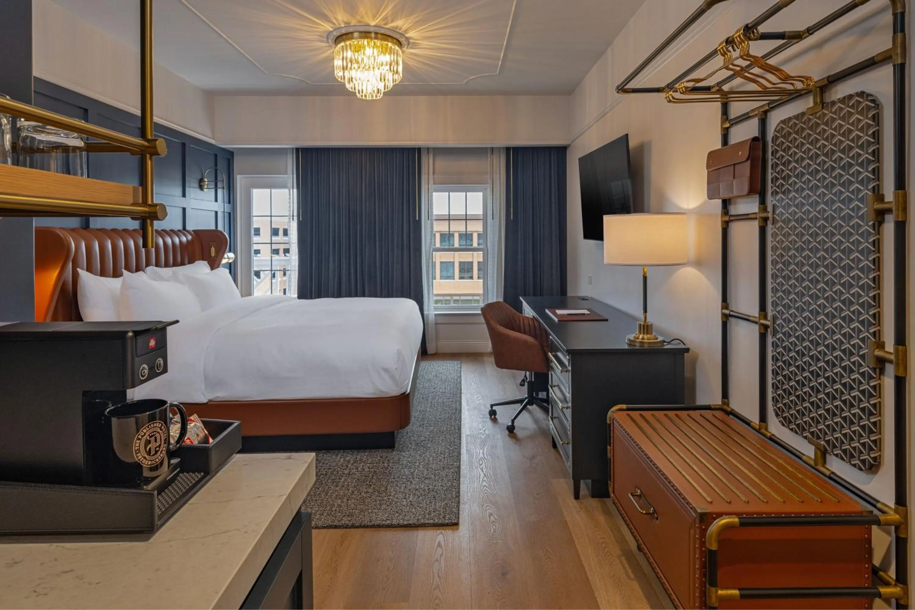 Photo of the whole room, Bed in The Publisher, Downtown Fredericksburg, a Tribute Portfolio Hotel