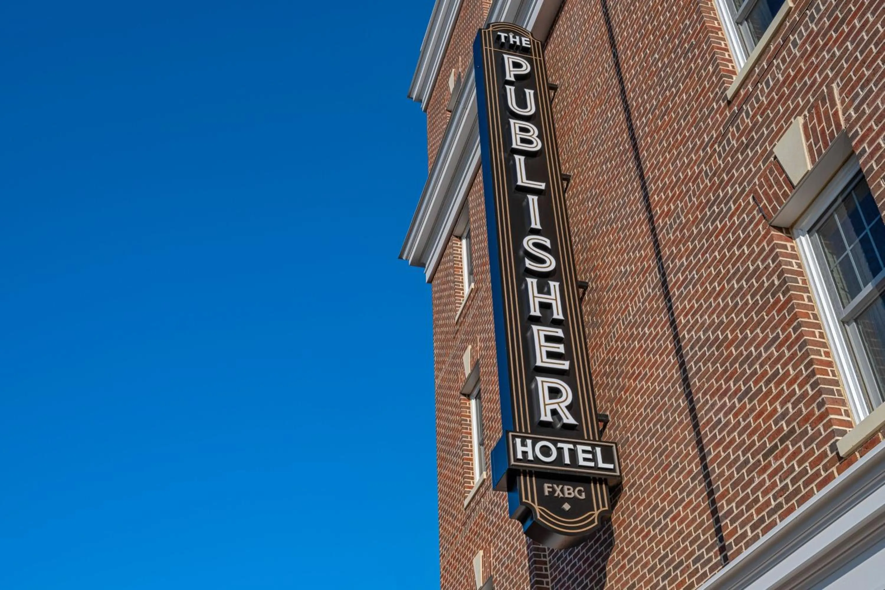 Property building in The Publisher, Downtown Fredericksburg, a Tribute Portfolio Hotel