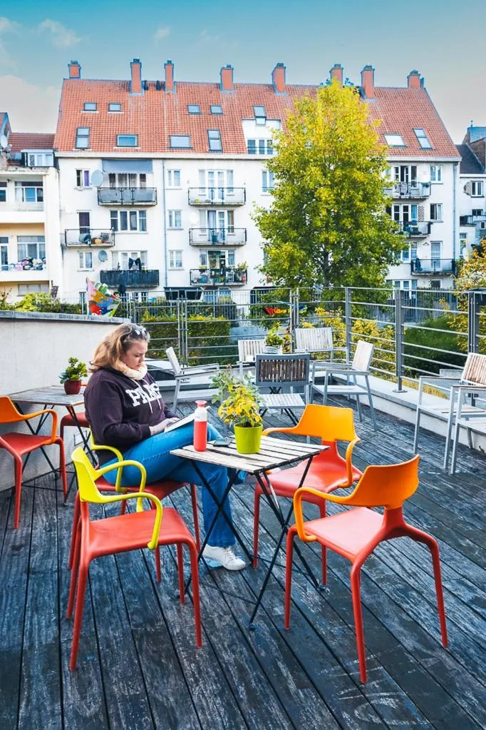 Balcony/Terrace in Youth Hostel van Gogh