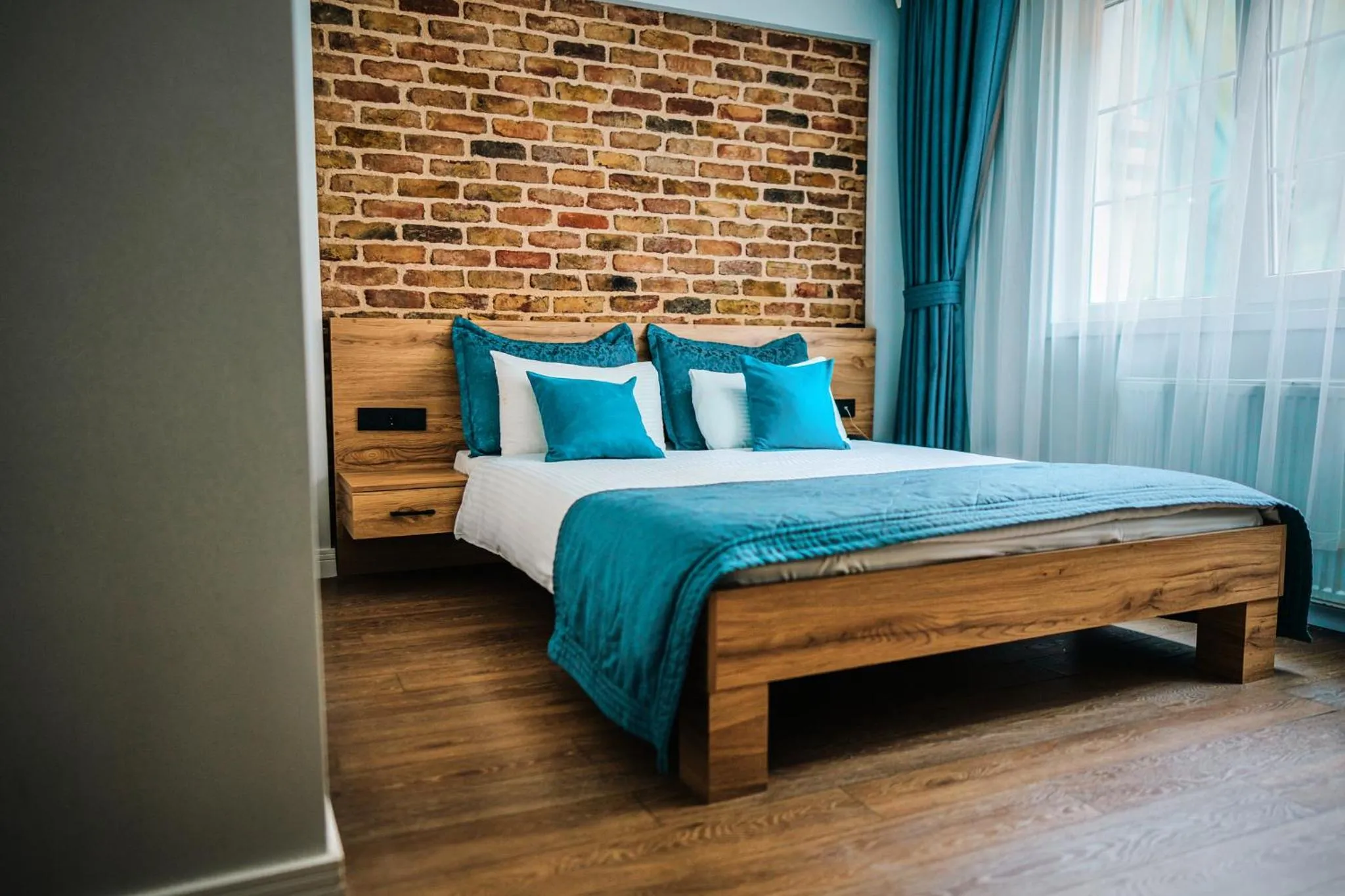 Bed in Taksim Santa Lucia Hotel