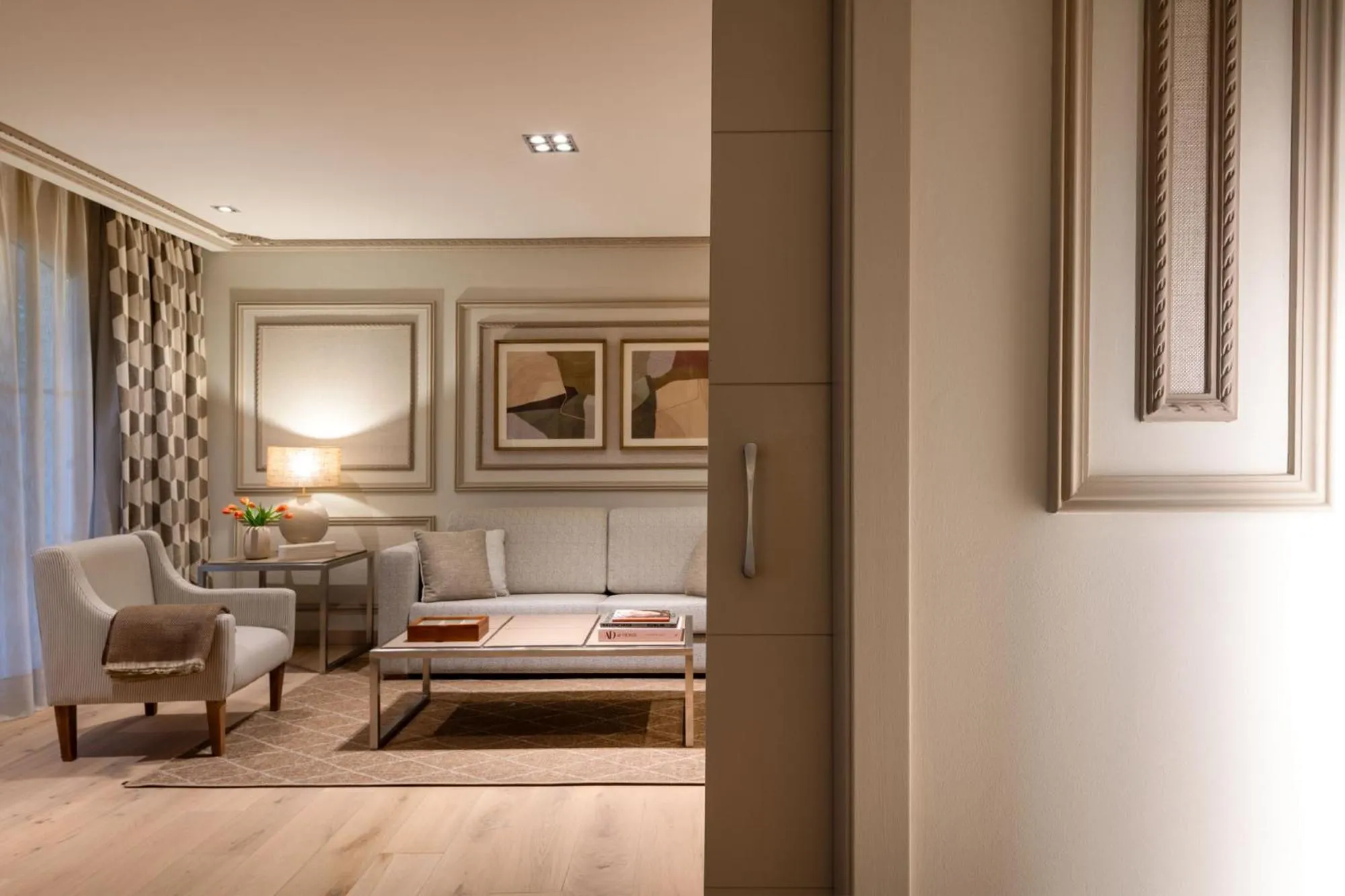 Living room in Grand Hotel Las Dunas