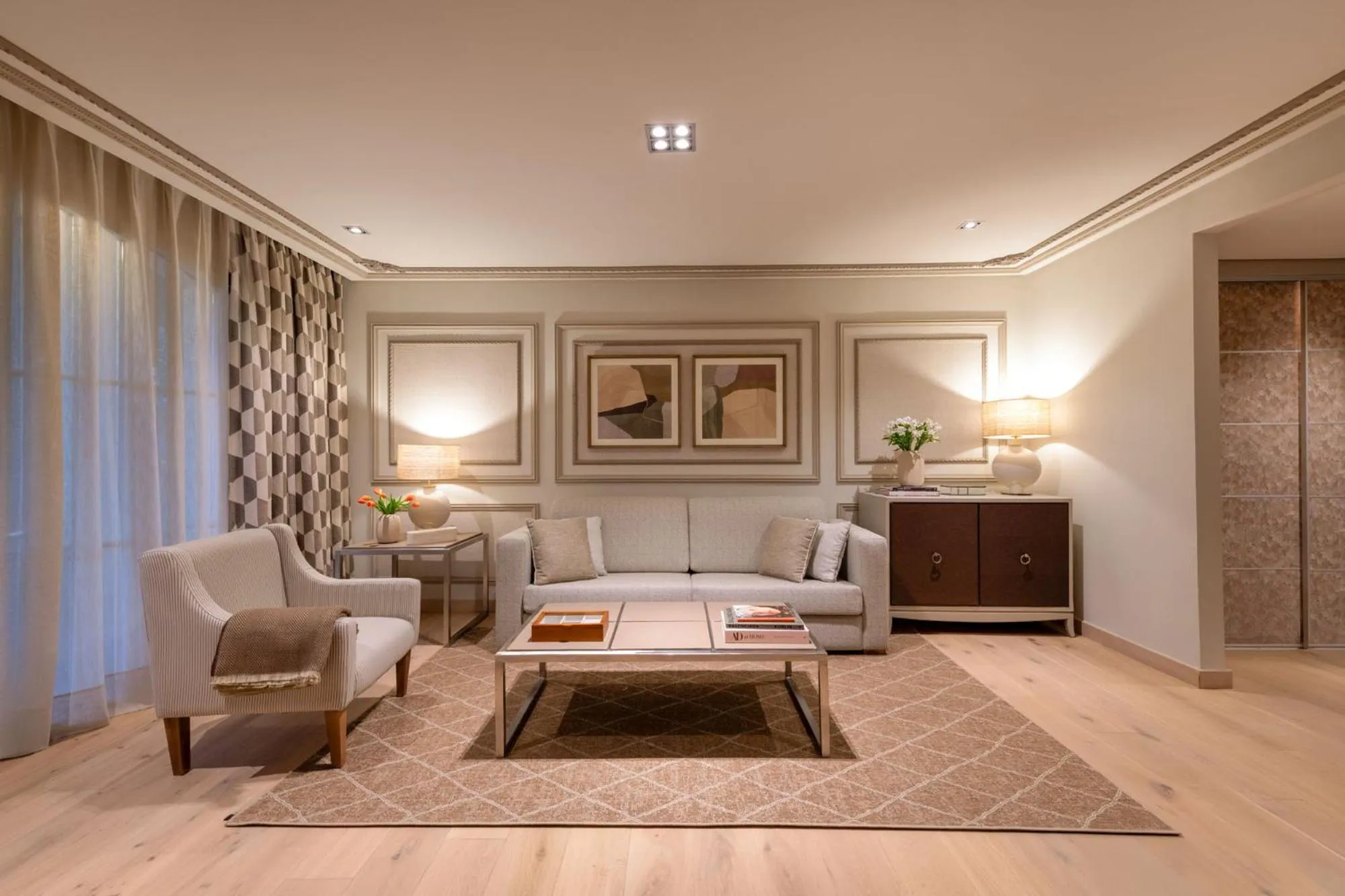 Living room in Grand Hotel Las Dunas