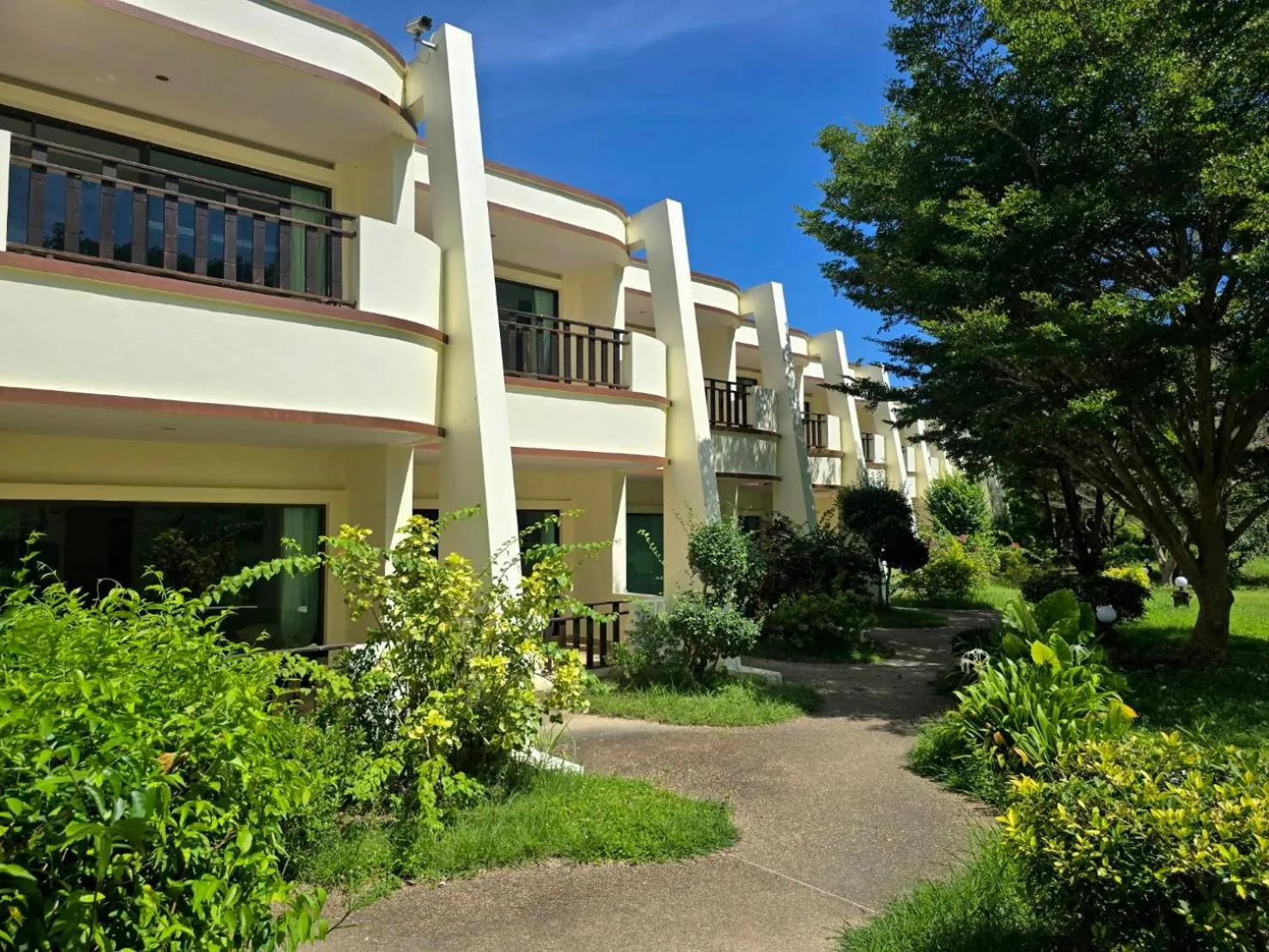 Property building in Hotel and Beach Bungalow at Lanta Resort