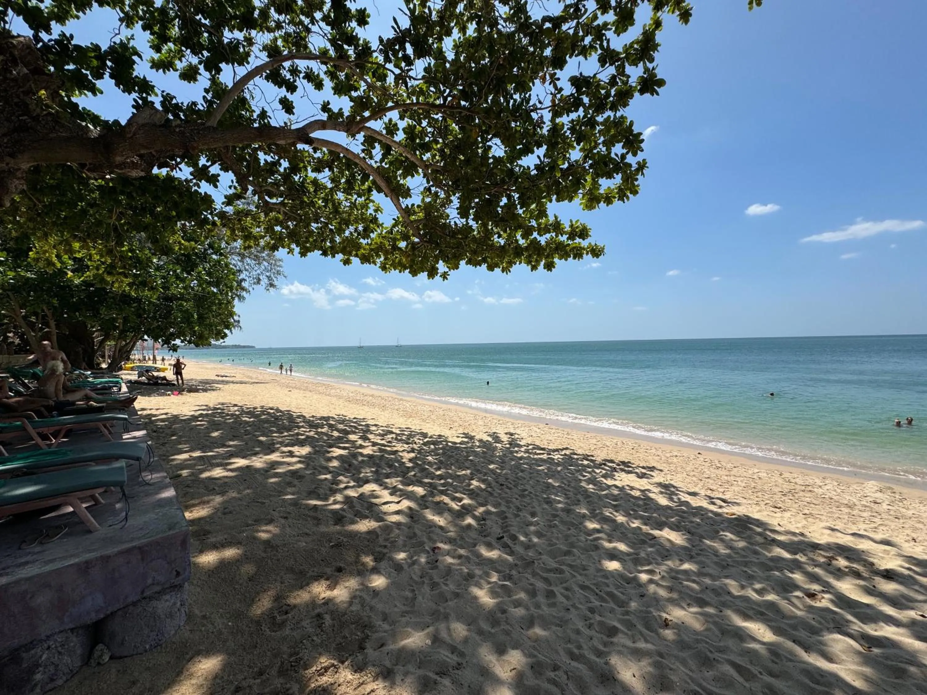 Beach in Hotel and Beach Bungalow at Lanta Resort
